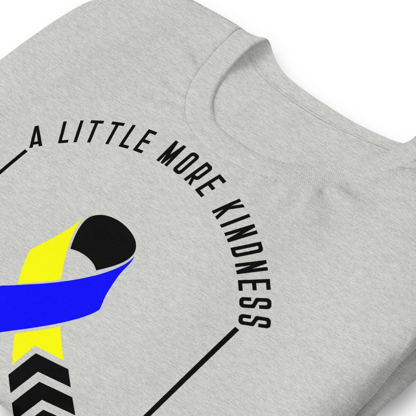 A Little More Kindness Down Syndrome Awareness Quality Cotton Bella Canvas Adult T-Shirt