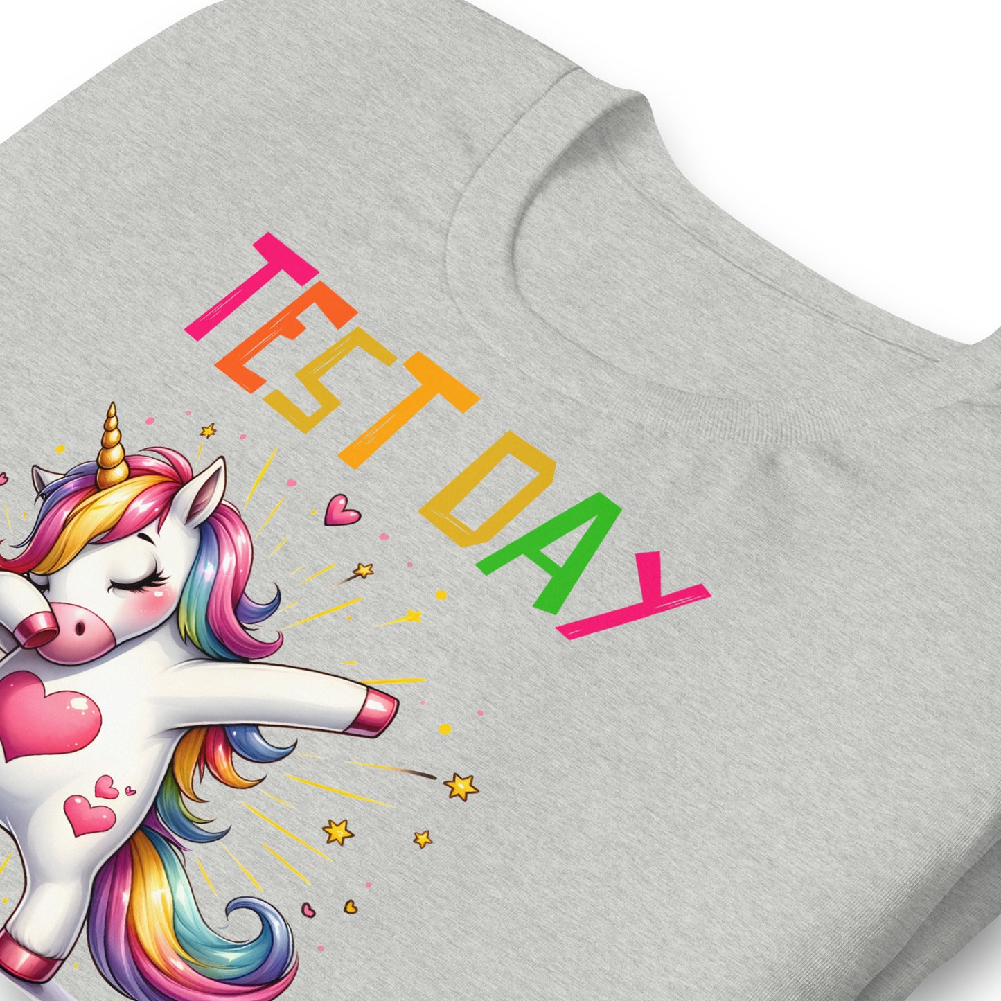 Test Day Don't Stress, Do Your Best Teacher Bella Canvas Unisex T-Shirt