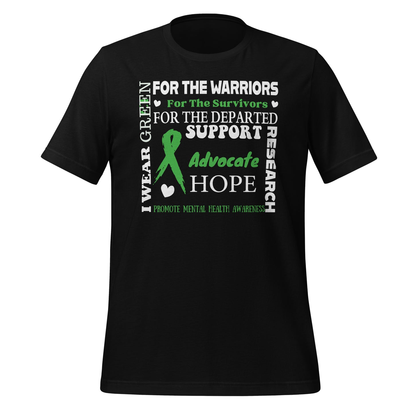 Mental Health Awareness Quality Cotton Bella Canvas Adult T-Shirt