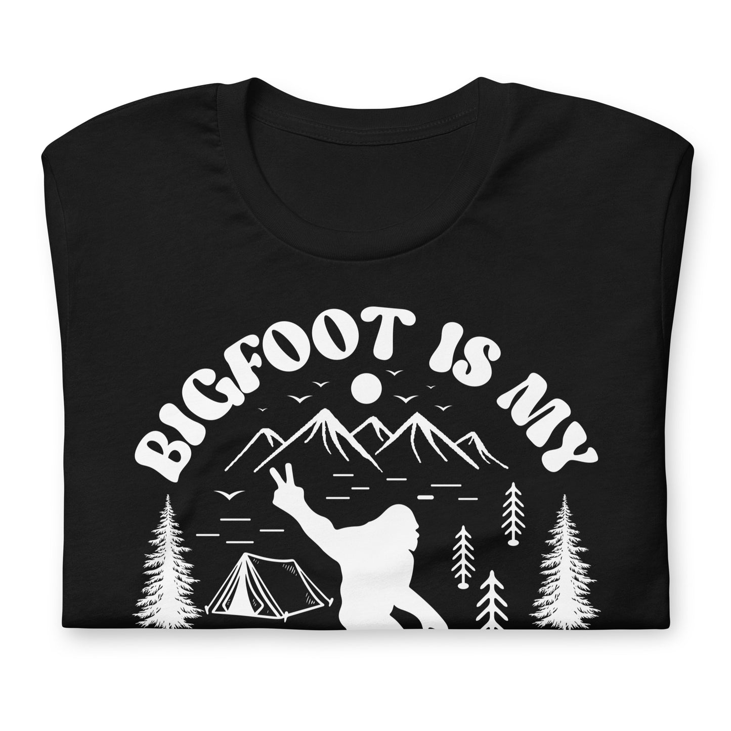 Bigfoot is My Spirit Animal Bella Canvas Adult T-Shirt