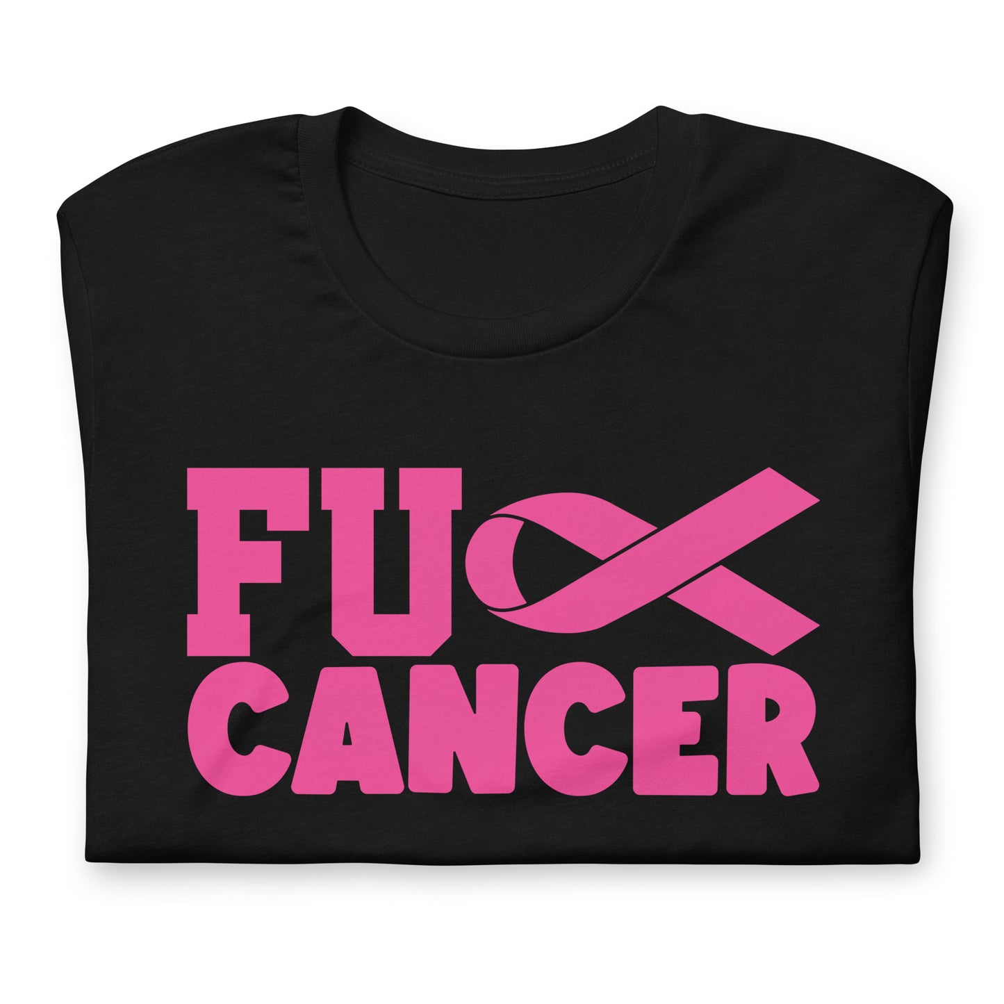 Fu** Cancer Breast Cancer Awareness Bella Canvas Adult T-Shirt