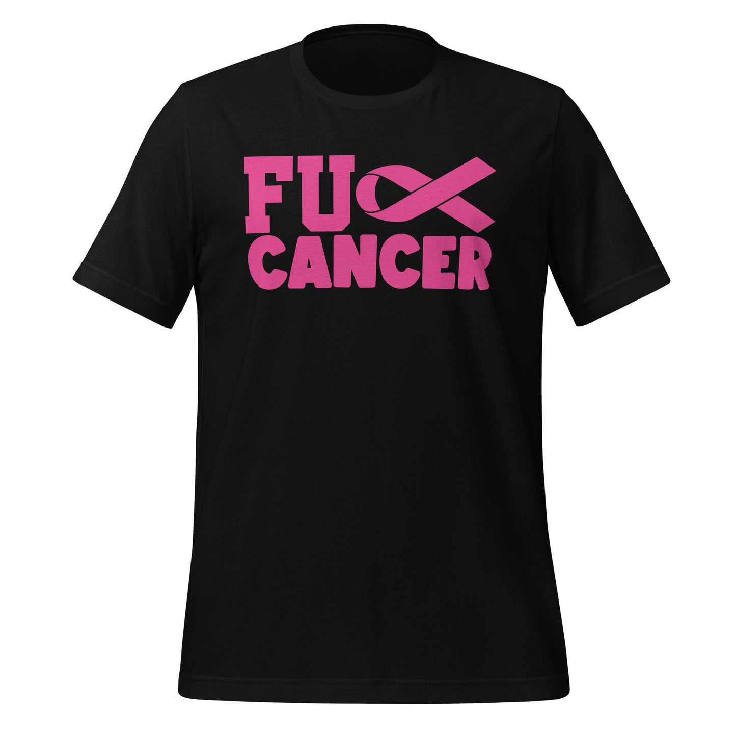 Fu** Cancer Breast Cancer Awareness Bella Canvas Adult T-Shirt