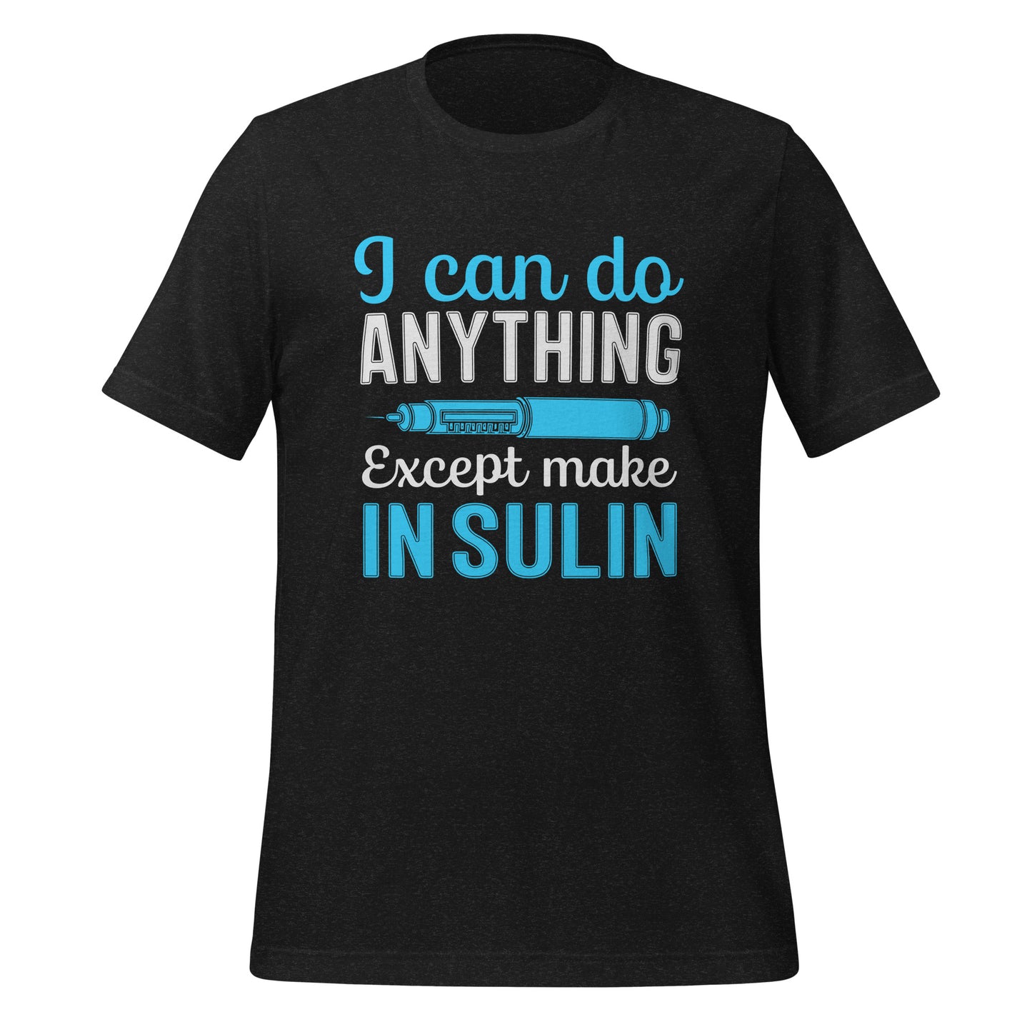 Diabetes Awareness Quality Cotton Bella Canvas Adult T-Shirt