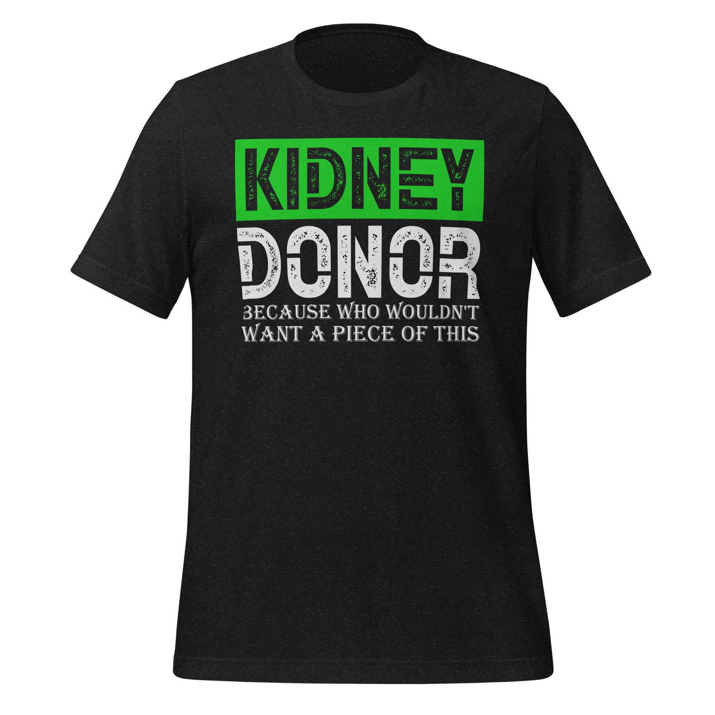 Kidney Awareness Quality Cotton Bella Canvas Adult T-Shirt
