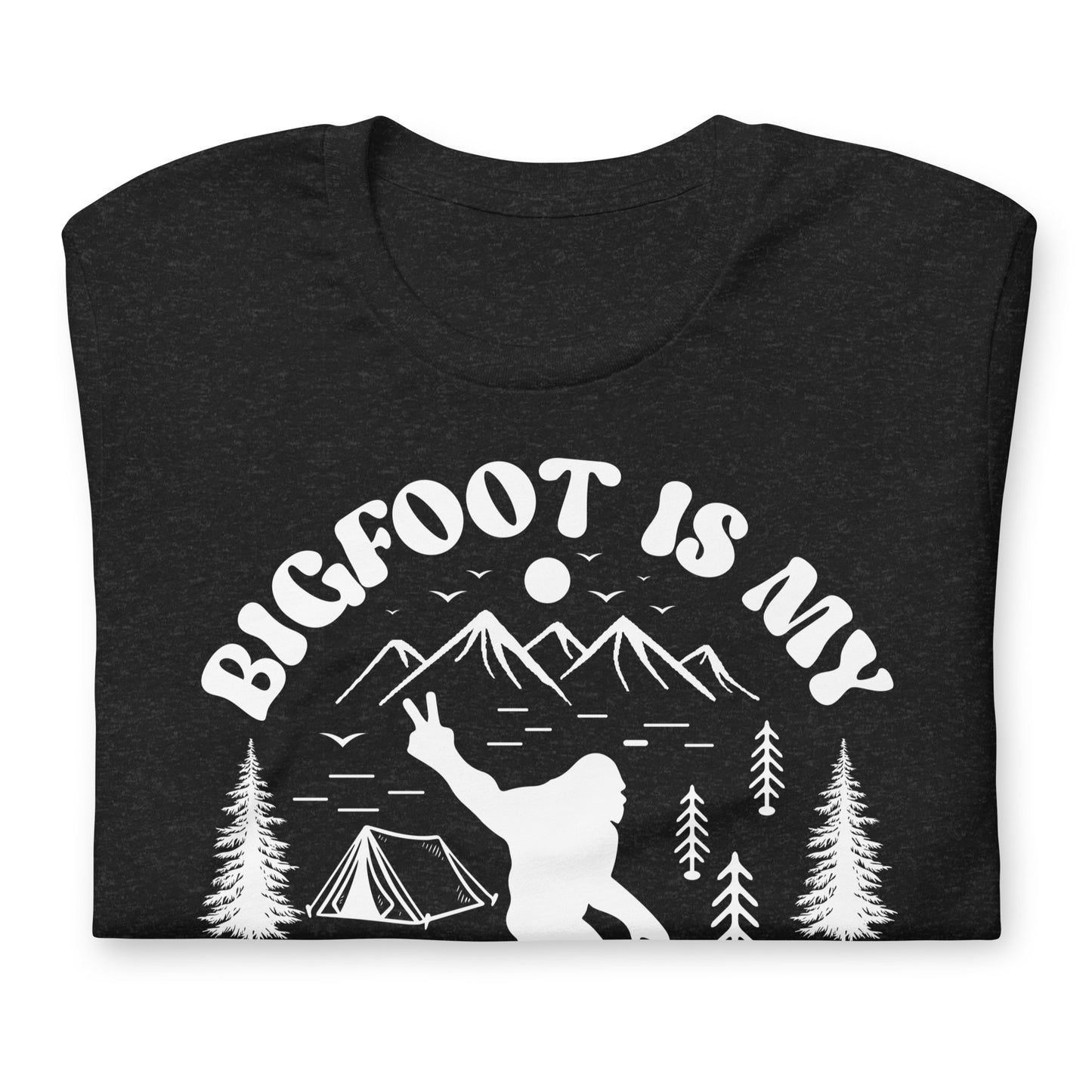 Bigfoot is My Spirit Animal Bella Canvas Adult T-Shirt