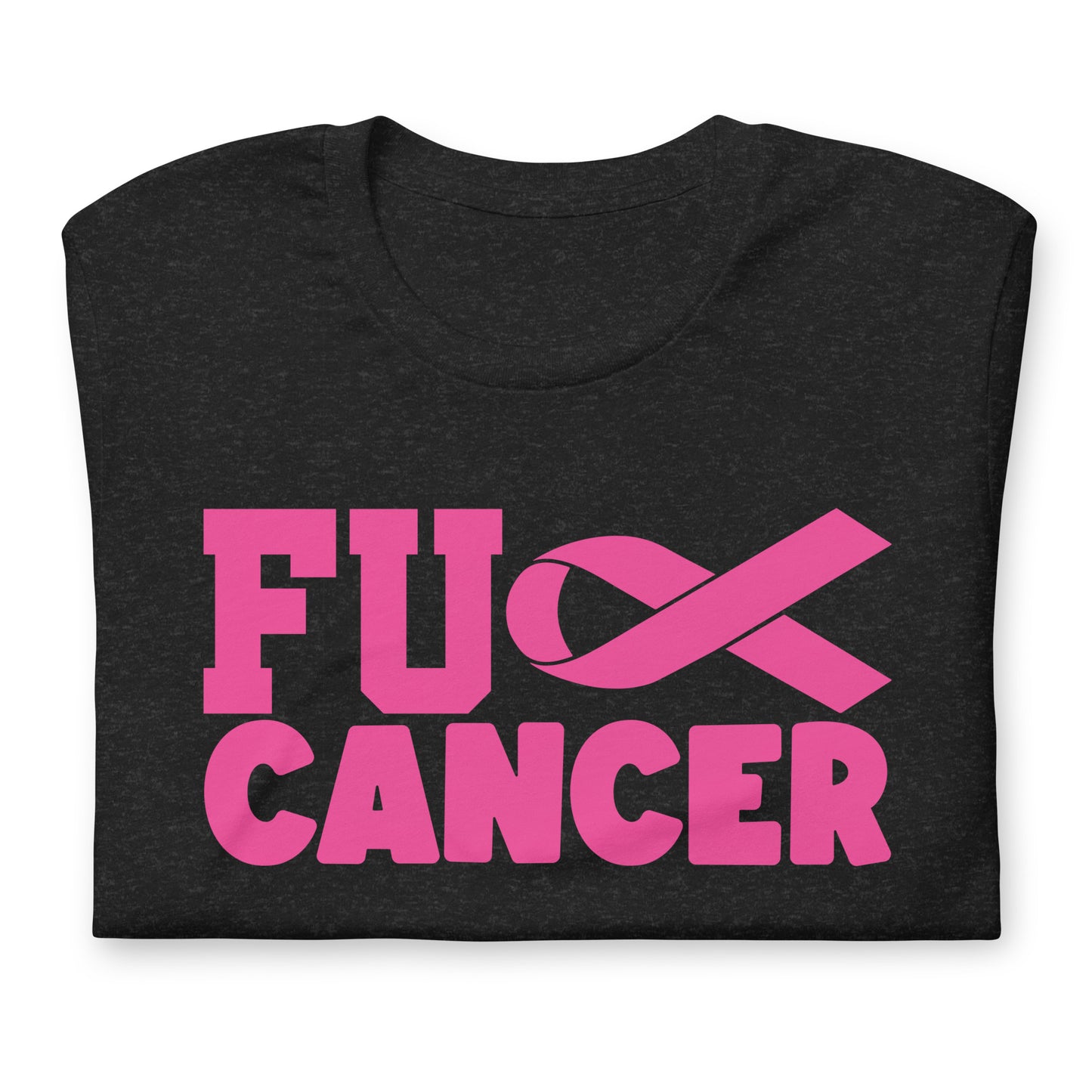Fu** Cancer Breast Cancer Awareness Bella Canvas Adult T-Shirt