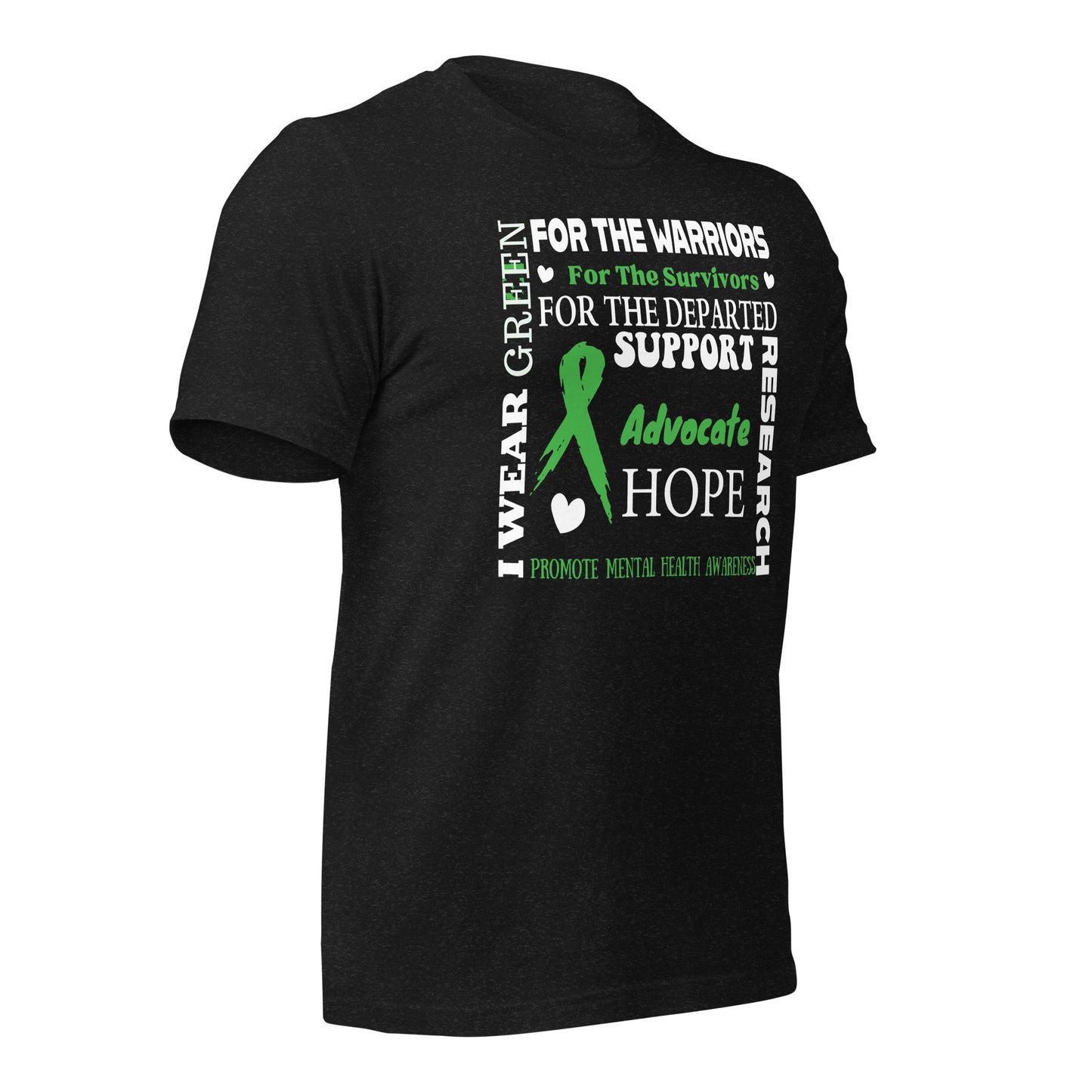 Mental Health Awareness Quality Cotton Bella Canvas Adult T-Shirt
