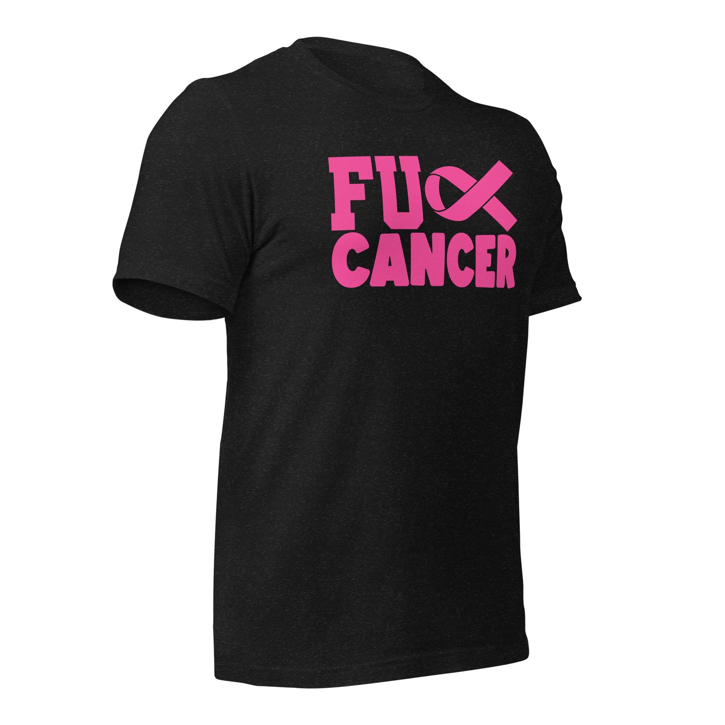 Fu** Cancer Breast Cancer Awareness Bella Canvas Adult T-Shirt
