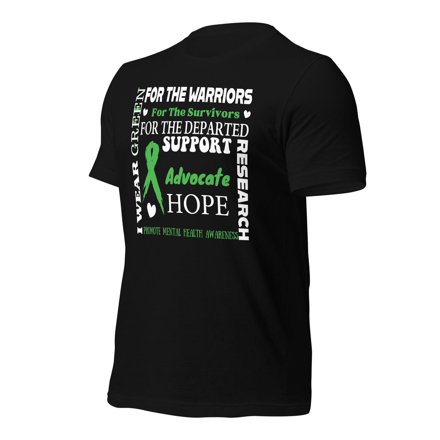 Mental Health Awareness Quality Cotton Bella Canvas Adult T-Shirt