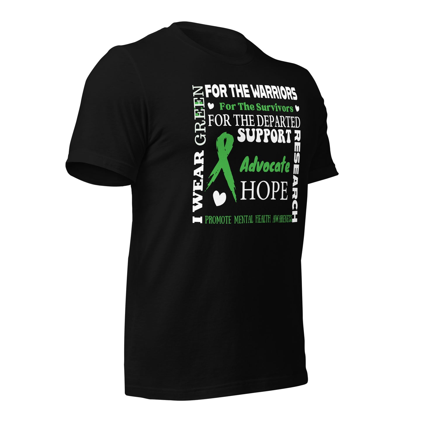 Mental Health Awareness Quality Cotton Bella Canvas Adult T-Shirt