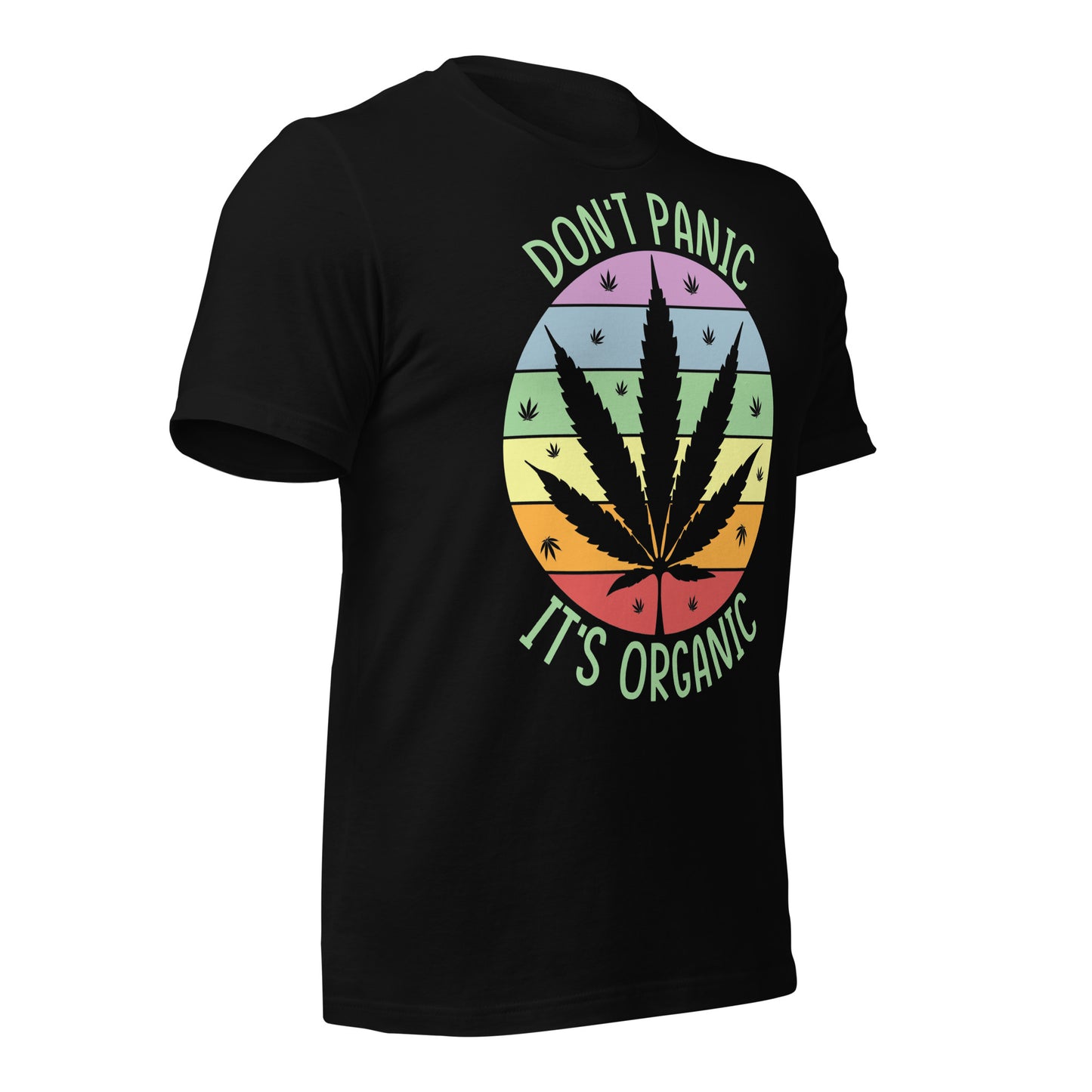 Don't Panic It's Organic 420 Bella Canvas Adult T-Shirt