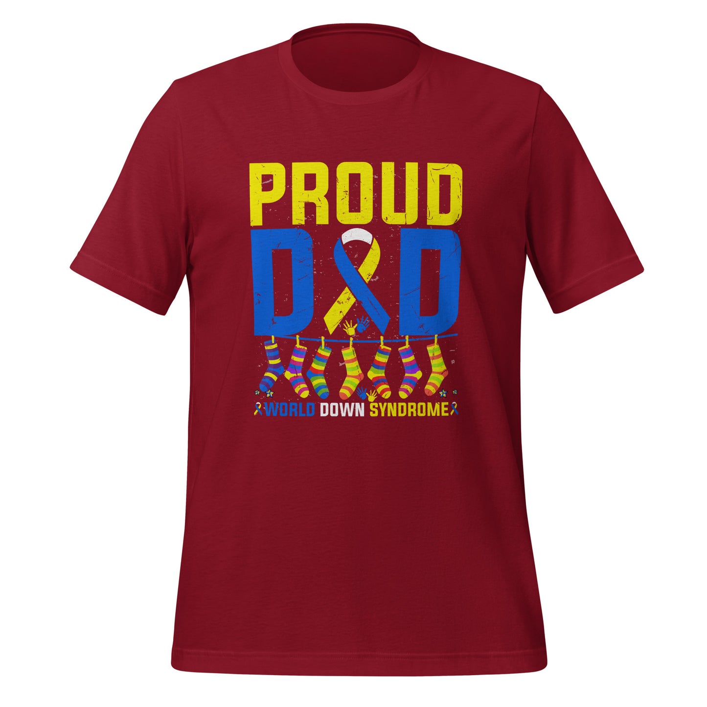 Down Syndrome Awareness Quality Cotton Bella Canvas Adult T-Shirt