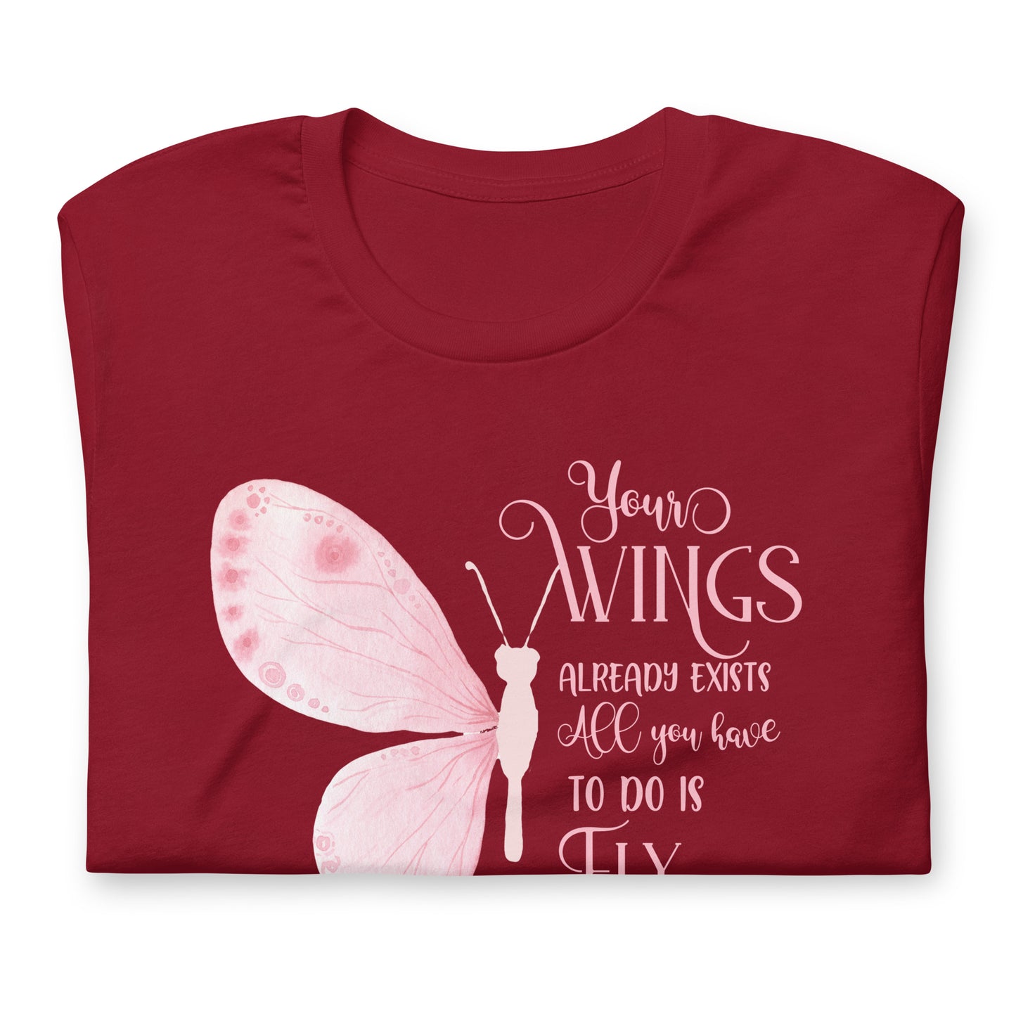 All You Have to Do is Fly Quality Cotton Bella Canvas Adult T-Shirt