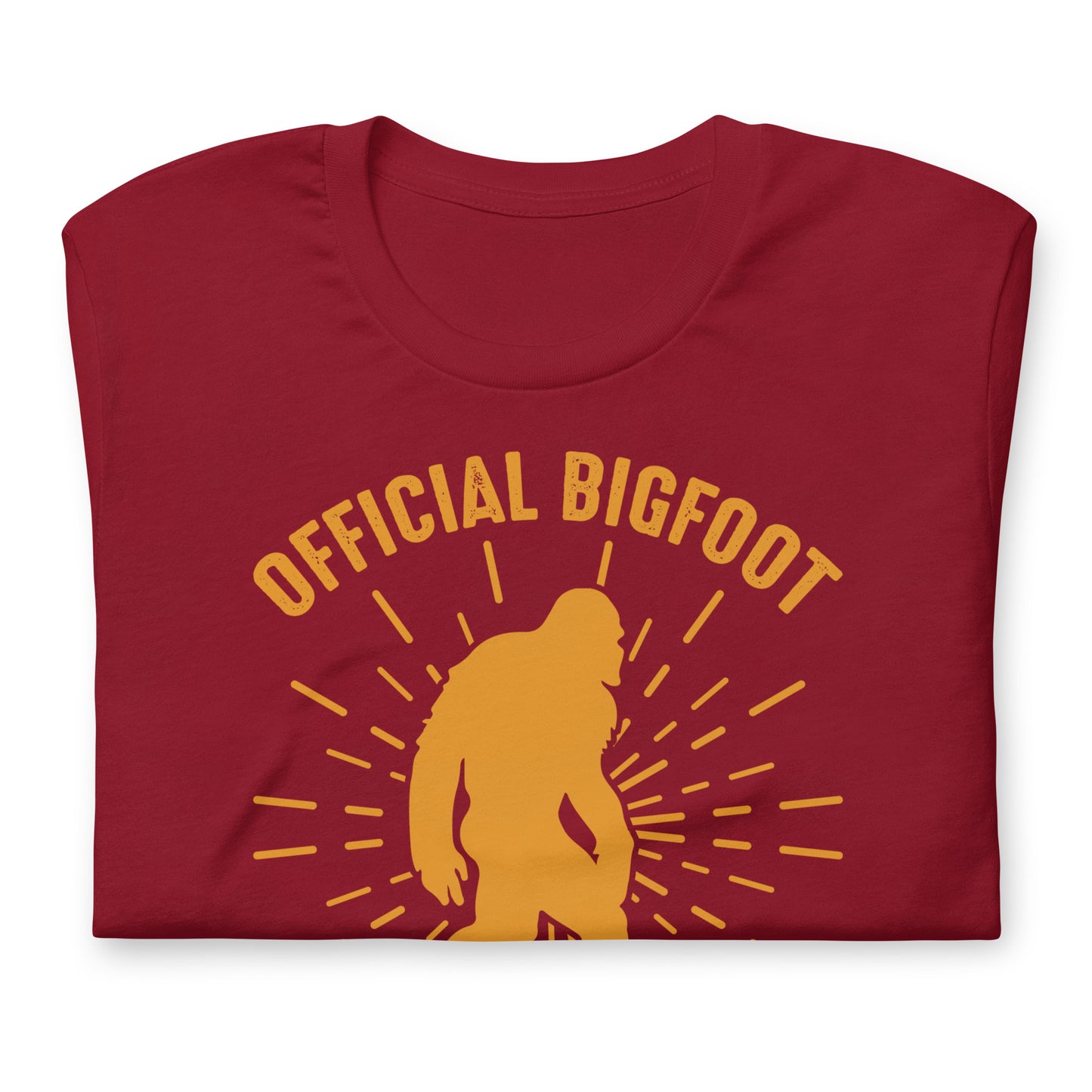 Official Bigfoot Research Team Bella Canvas Adult T-Shirt