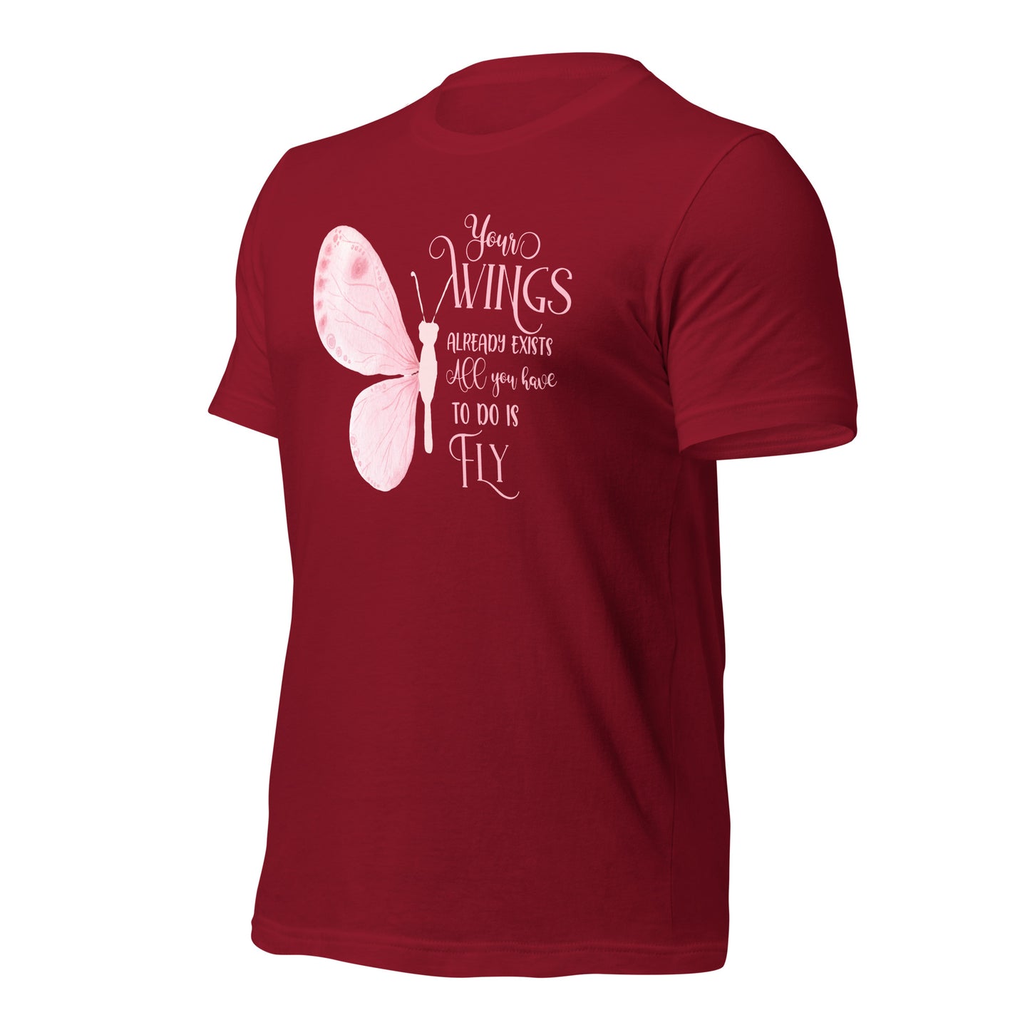 All You Have to Do is Fly Quality Cotton Bella Canvas Adult T-Shirt