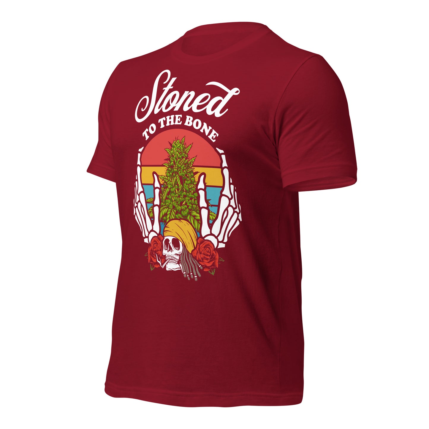 Stoned to the Bone 420 Bella Canvas Adult T-Shirt