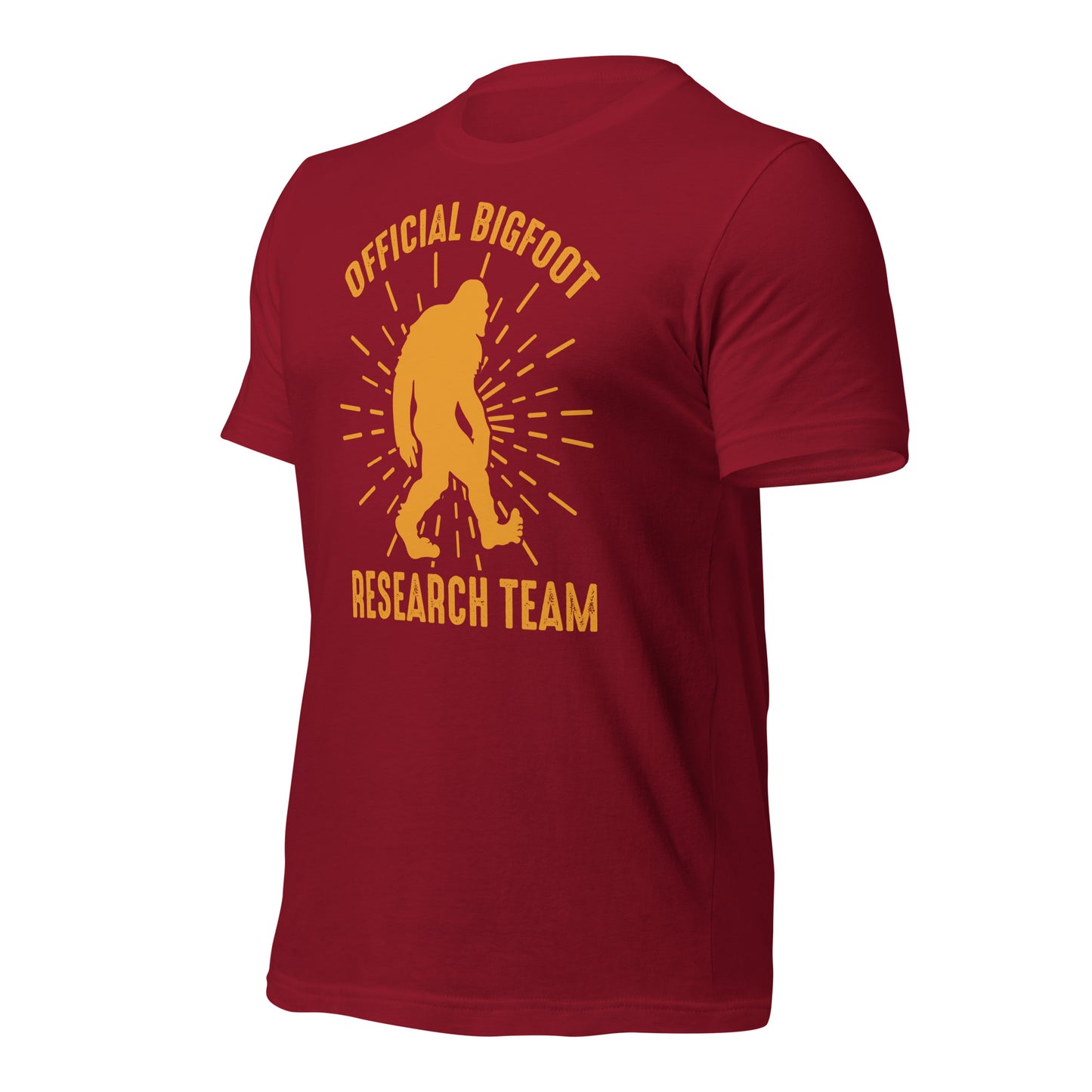 Official Bigfoot Research Team Bella Canvas Adult T-Shirt