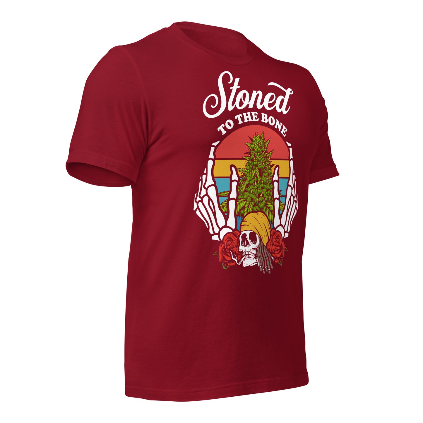 Stoned to the Bone 420 Bella Canvas Adult T-Shirt