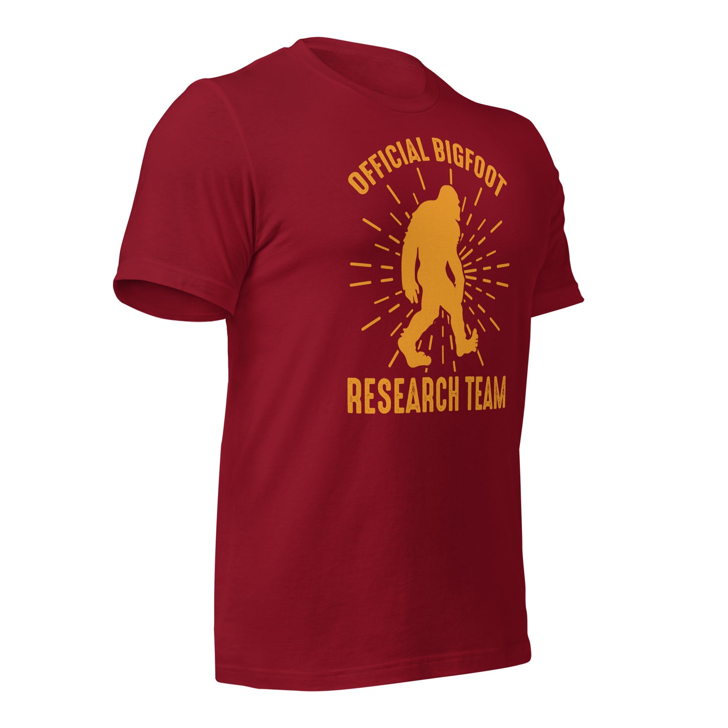 Official Bigfoot Research Team Bella Canvas Adult T-Shirt