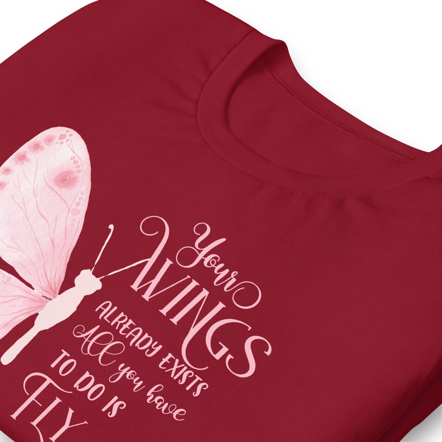All You Have to Do is Fly Quality Cotton Bella Canvas Adult T-Shirt