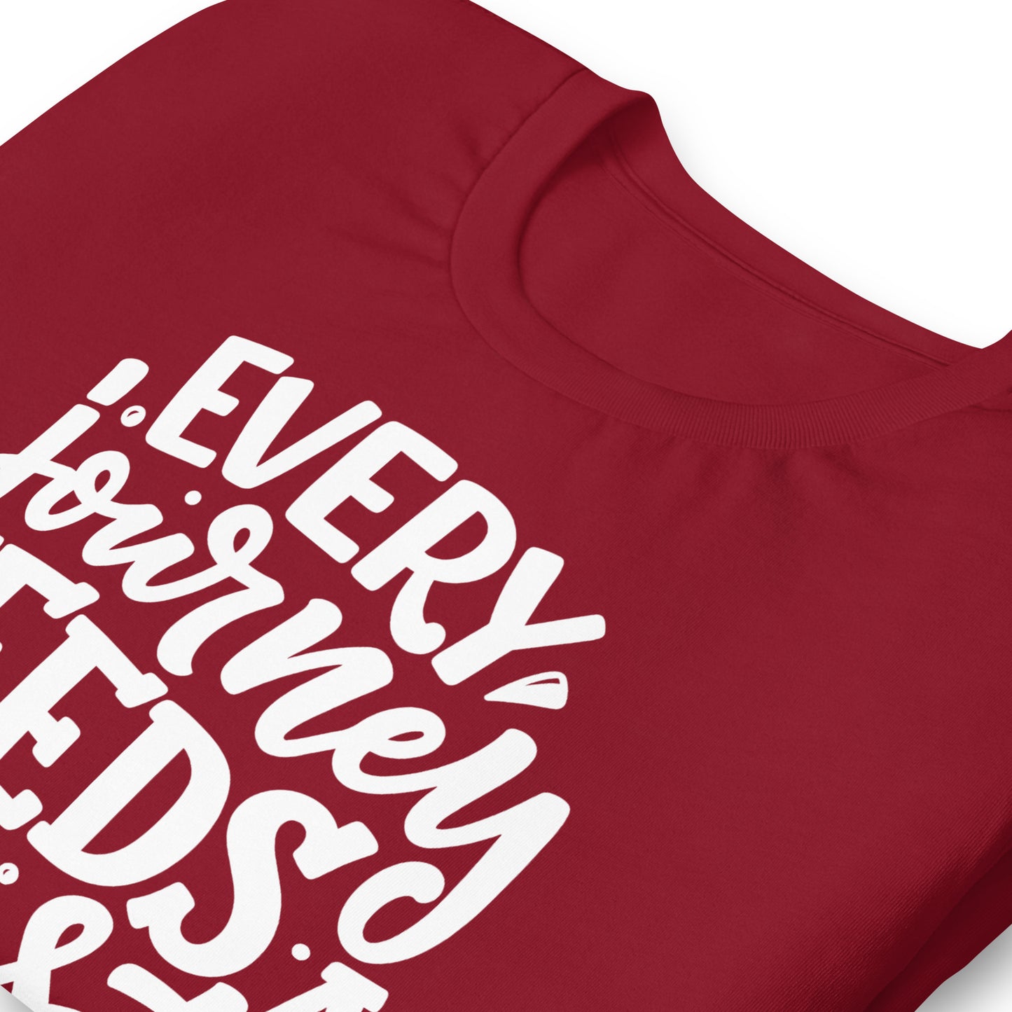 Every Journey Needs a First Step Quality Cotton Bella Canvas Adult T-Shirt