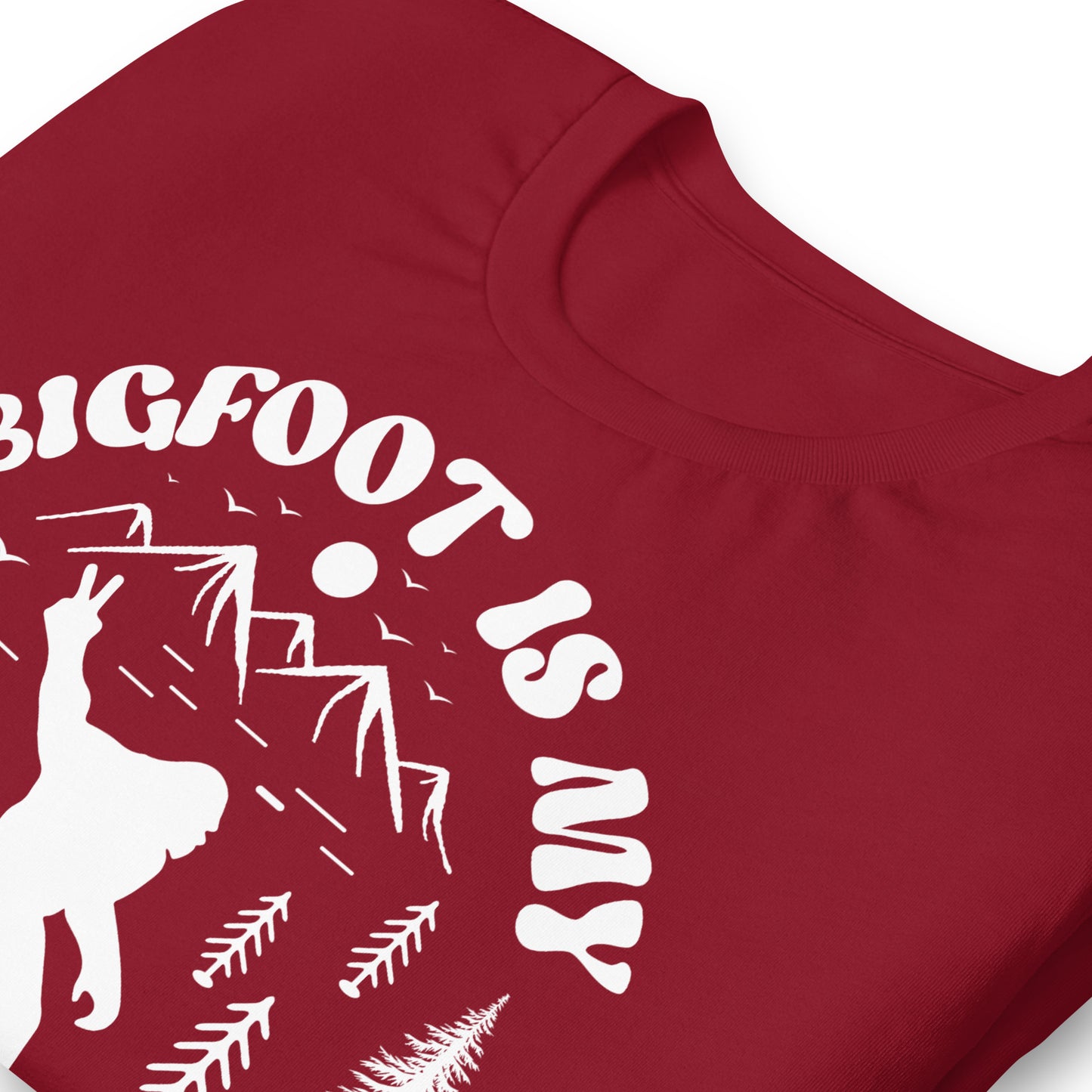 Bigfoot is My Spirit Animal Bella Canvas Adult T-Shirt