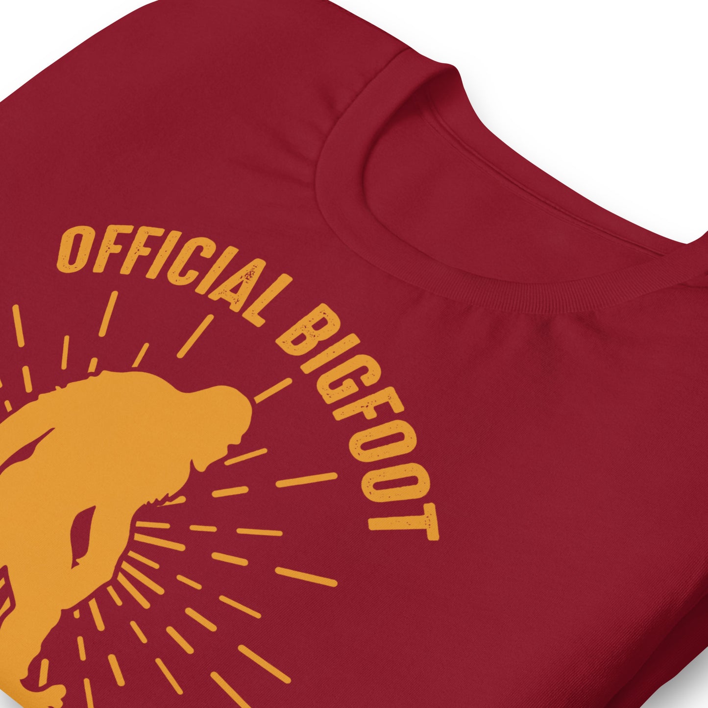 Official Bigfoot Research Team Bella Canvas Adult T-Shirt