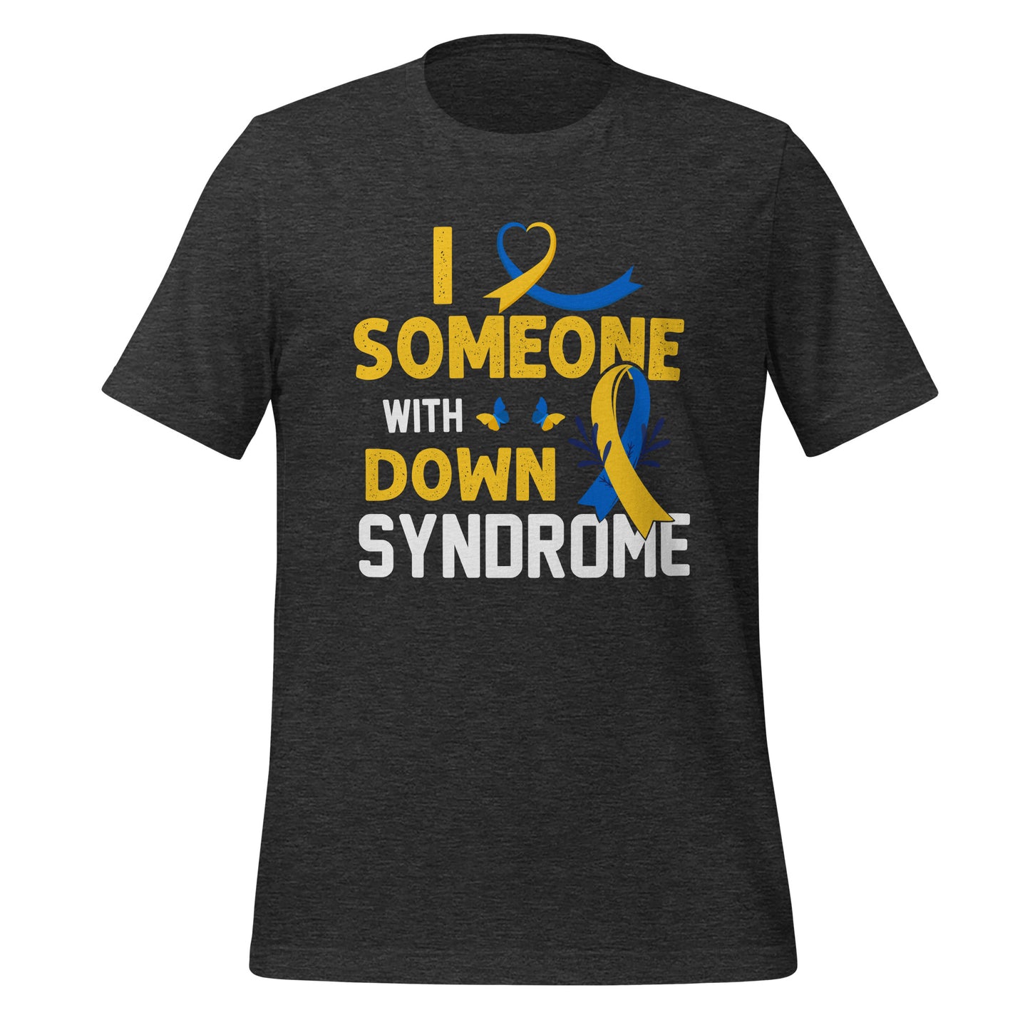 Down Syndrome Awareness Quality Cotton Bella Canvas Adult T-Shirt