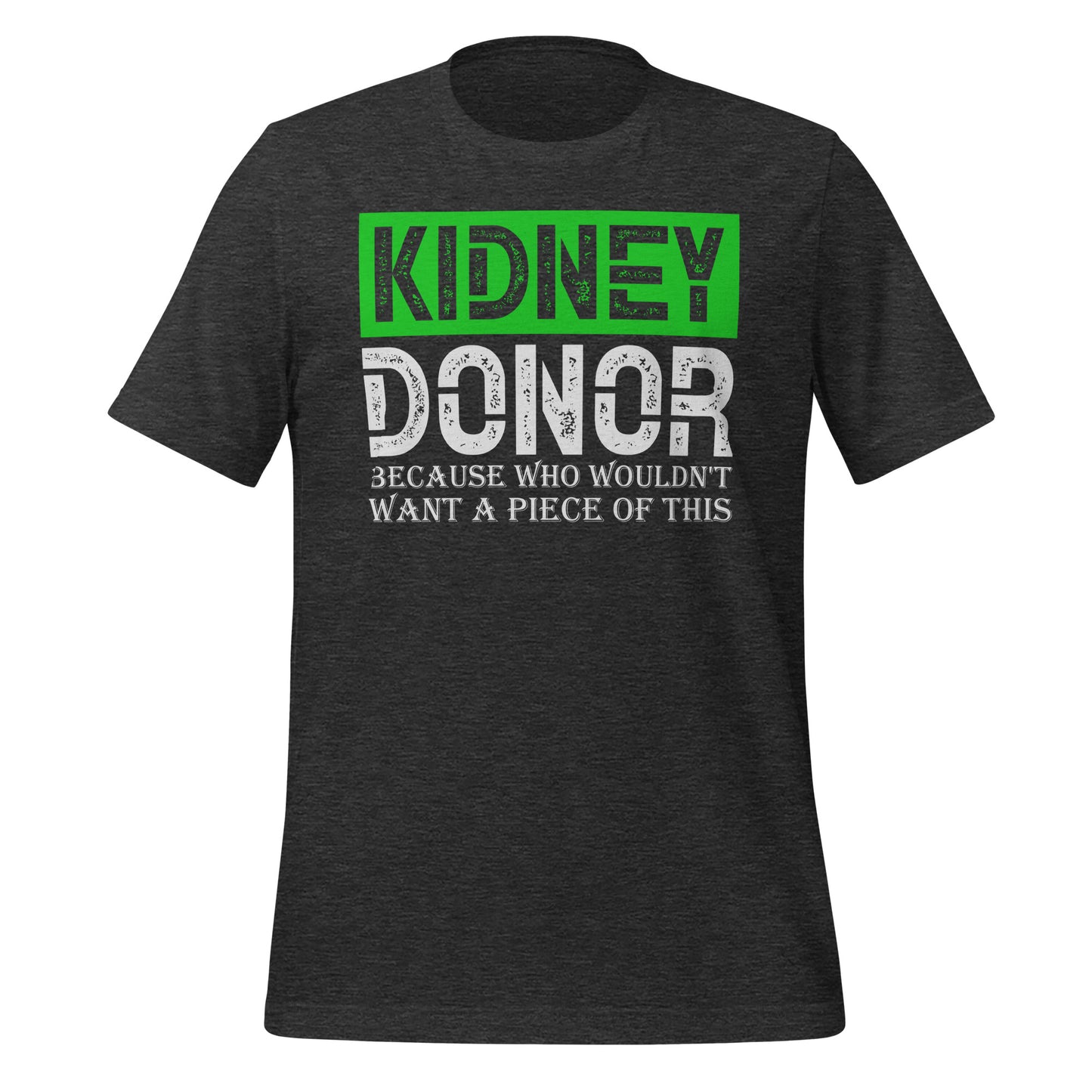 Kidney Awareness Quality Cotton Bella Canvas Adult T-Shirt