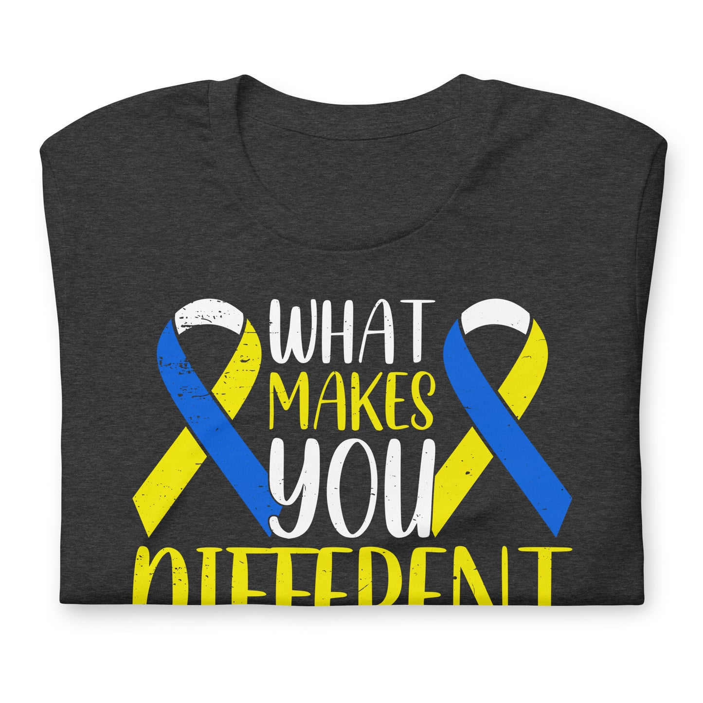 Down Syndrome Awareness Quality Cotton Bella Canvas Adult T-Shirt