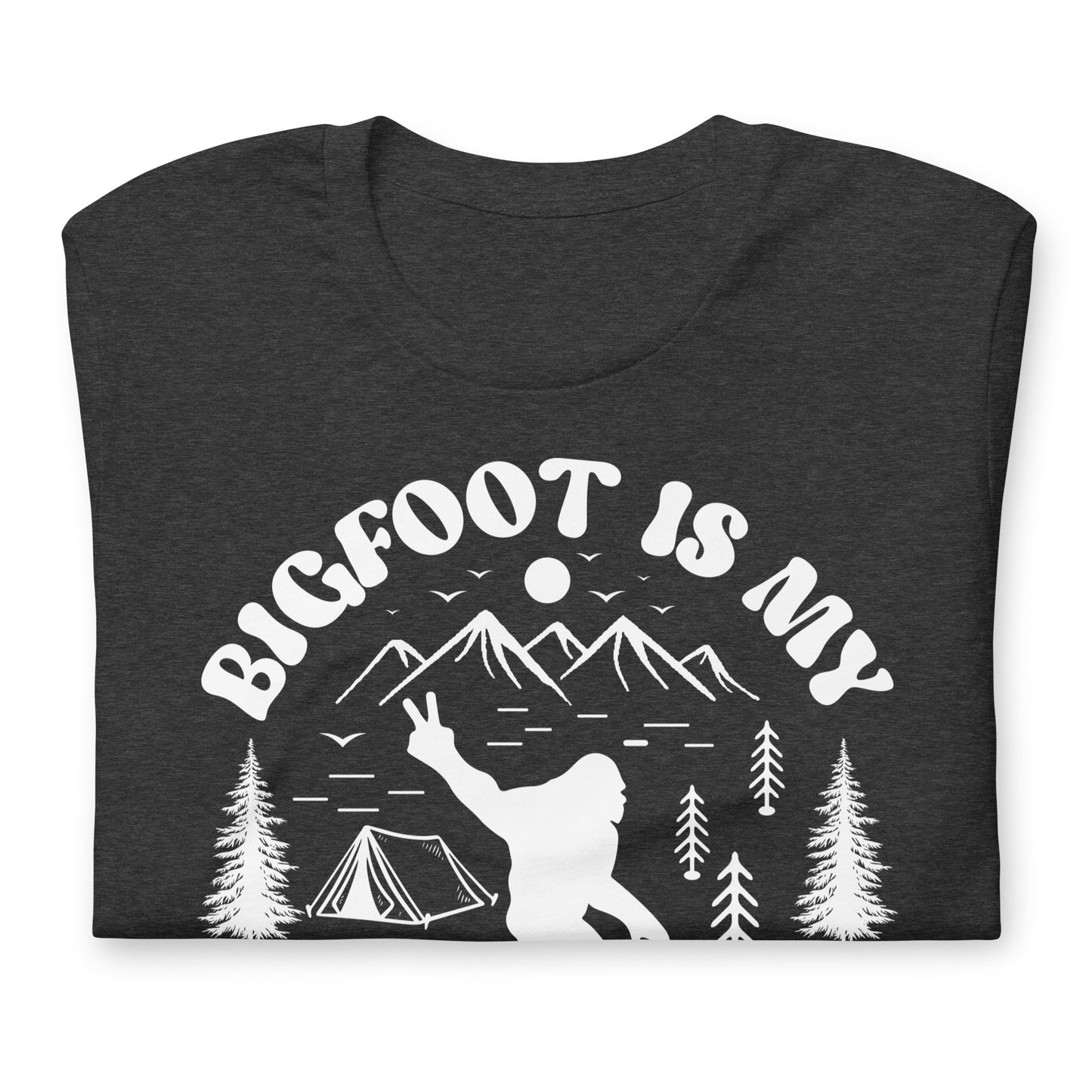 Bigfoot is My Spirit Animal Bella Canvas Adult T-Shirt