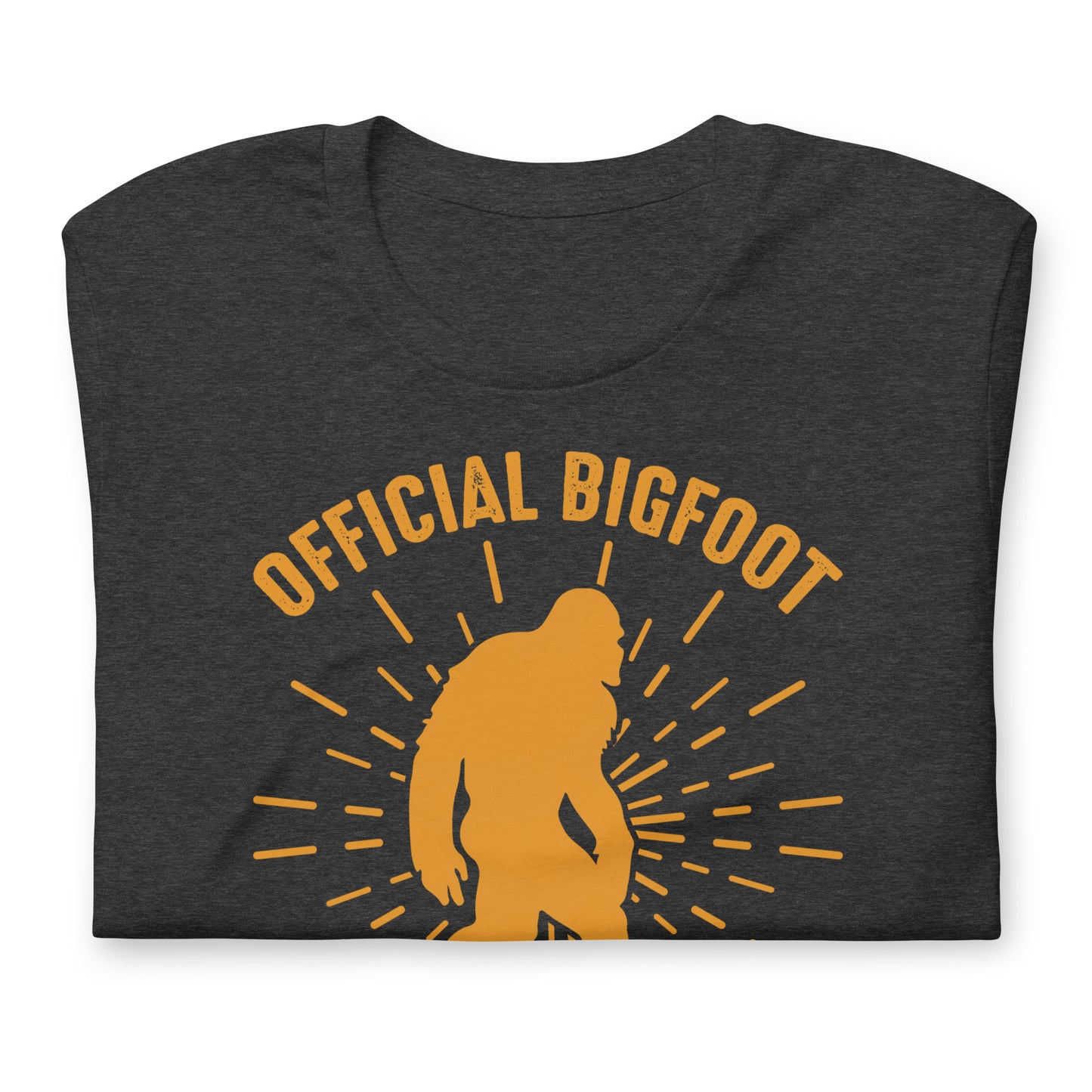 Official Bigfoot Research Team Bella Canvas Adult T-Shirt