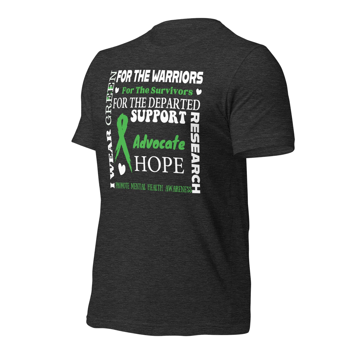 Mental Health Awareness Quality Cotton Bella Canvas Adult T-Shirt