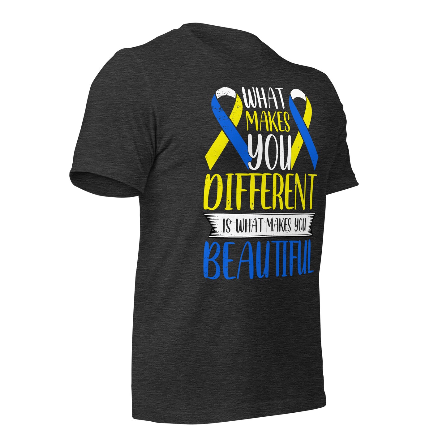Down Syndrome Awareness Quality Cotton Bella Canvas Adult T-Shirt