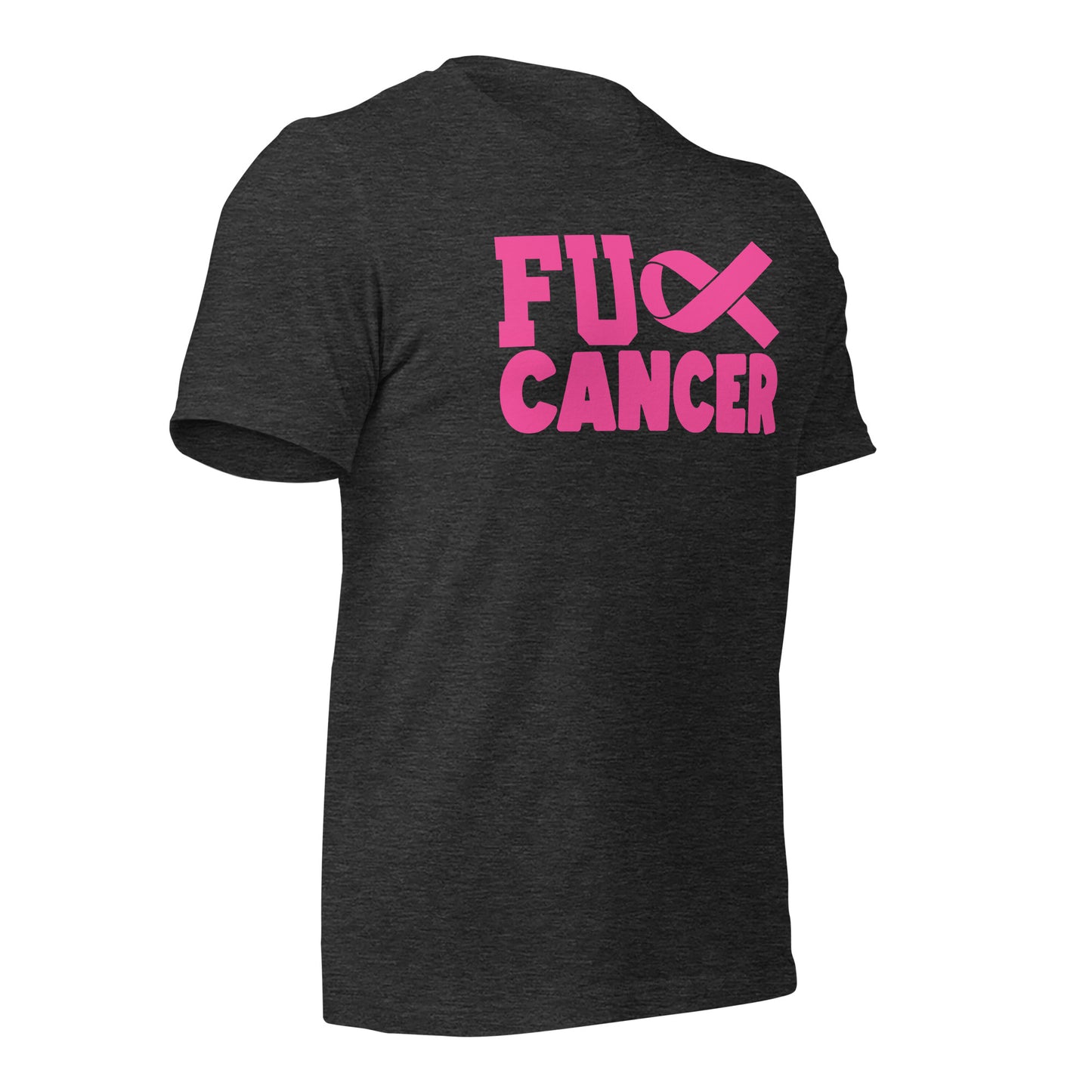 Fu** Cancer Breast Cancer Awareness Bella Canvas Adult T-Shirt