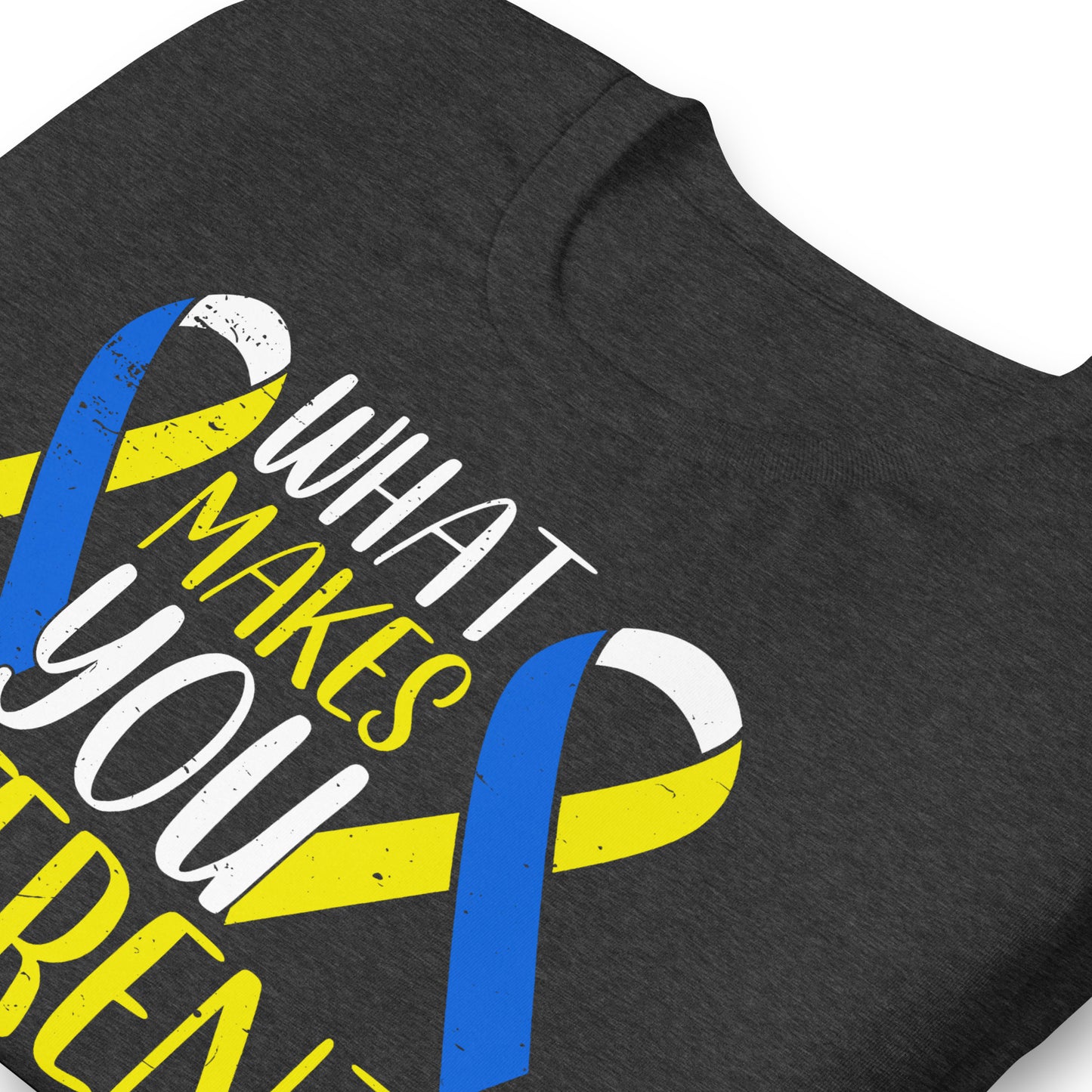 Down Syndrome Awareness Quality Cotton Bella Canvas Adult T-Shirt