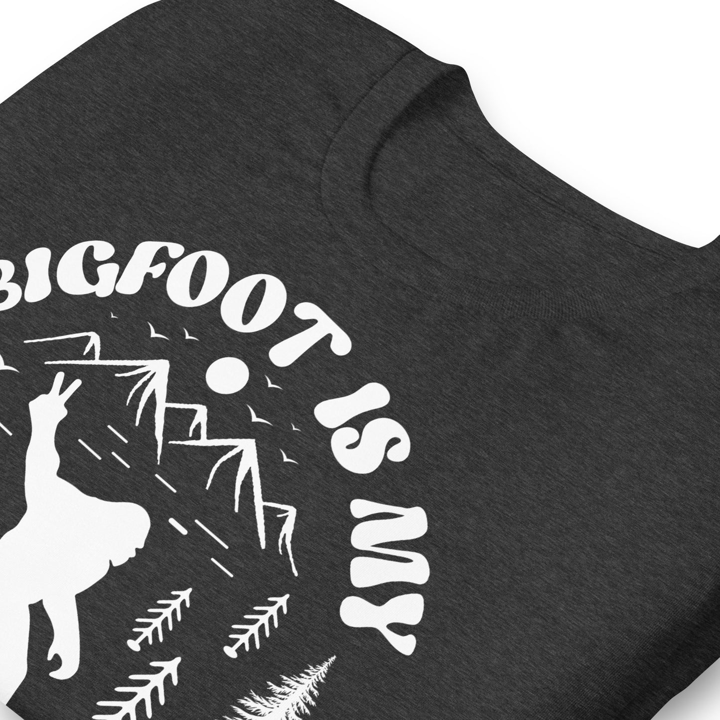 Bigfoot is My Spirit Animal Bella Canvas Adult T-Shirt