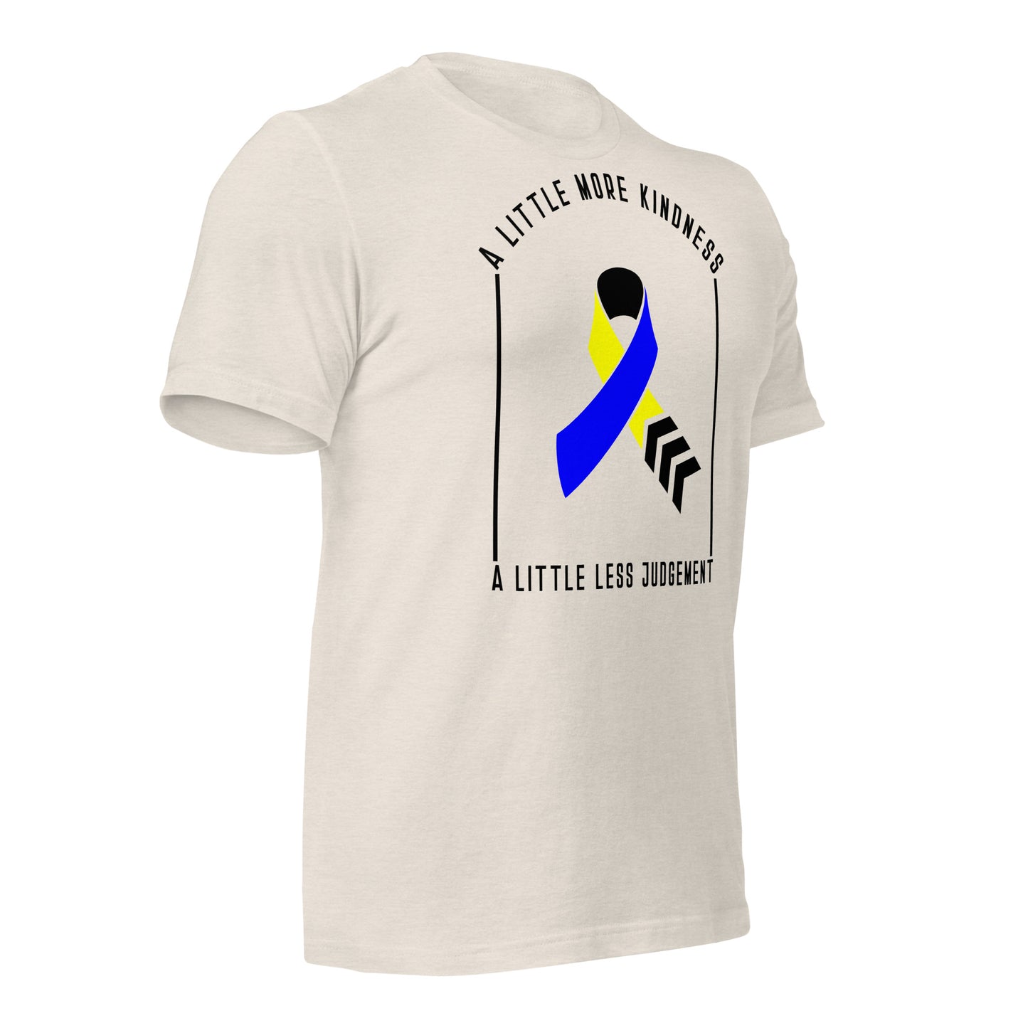 A Little More Kindness Down Syndrome Awareness Quality Cotton Bella Canvas Adult T-Shirt