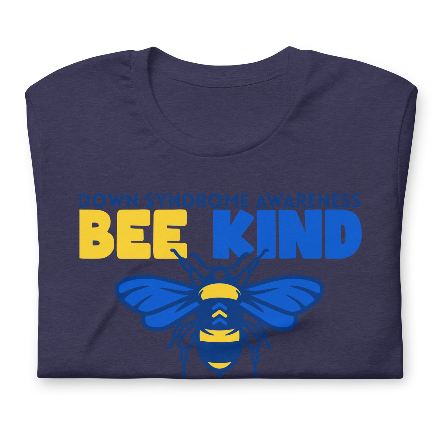 Down Syndrome Awareness Quality Cotton Bella Canvas Adult T-Shirt