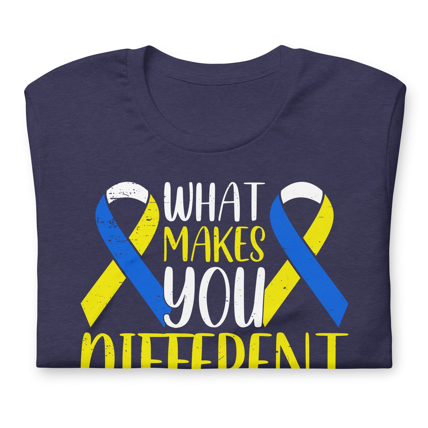 Down Syndrome Awareness Quality Cotton Bella Canvas Adult T-Shirt