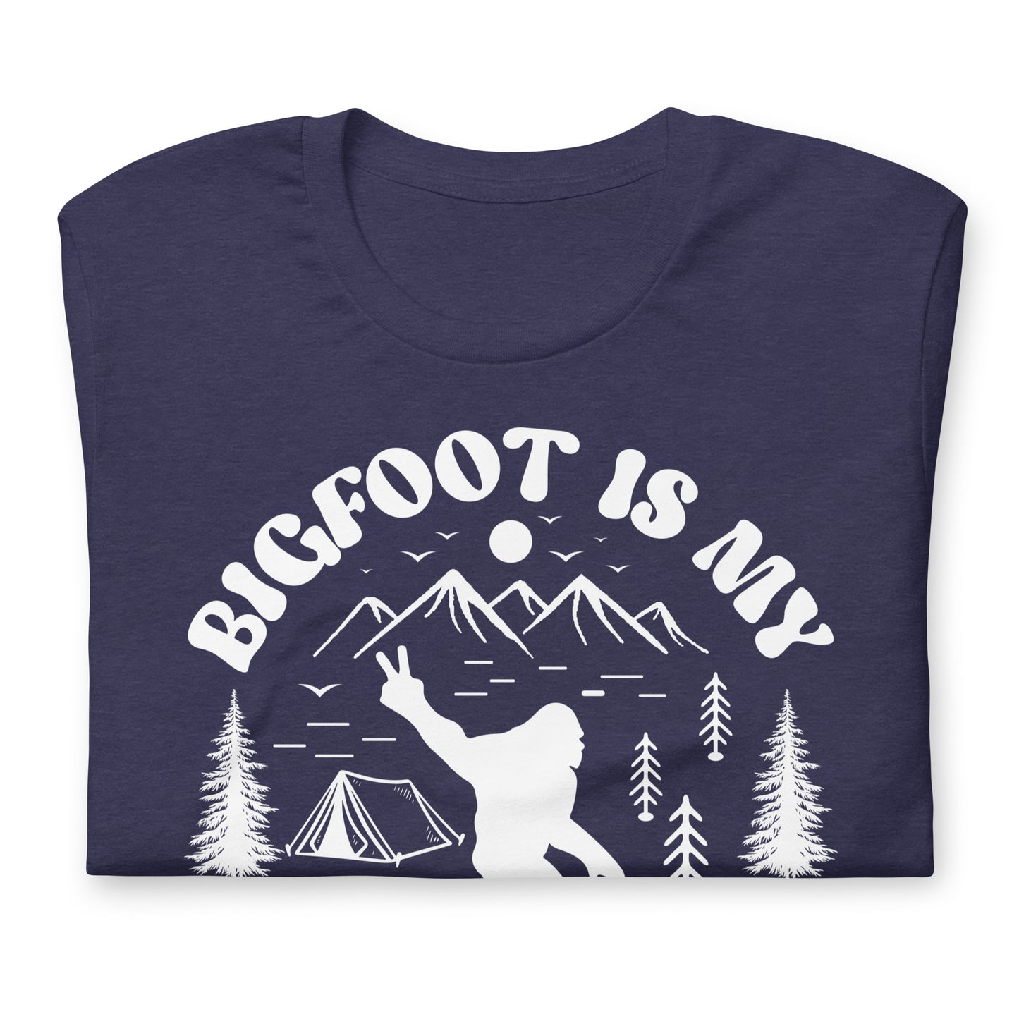 Bigfoot is My Spirit Animal Bella Canvas Adult T-Shirt