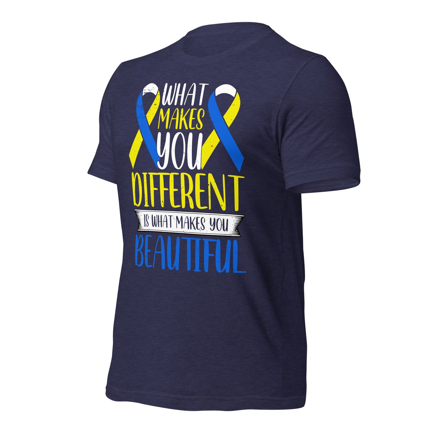 Down Syndrome Awareness Quality Cotton Bella Canvas Adult T-Shirt
