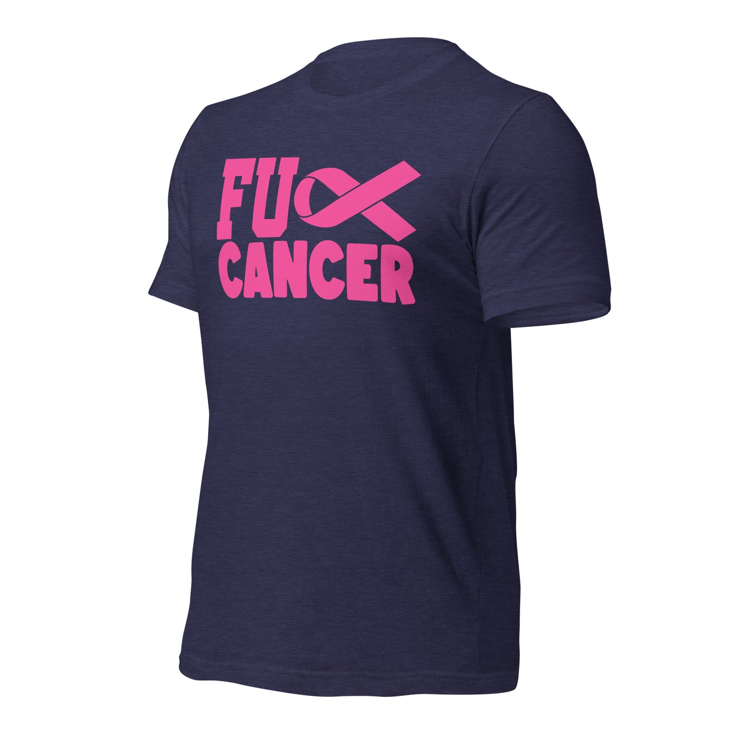 Fu** Cancer Breast Cancer Awareness Bella Canvas Adult T-Shirt
