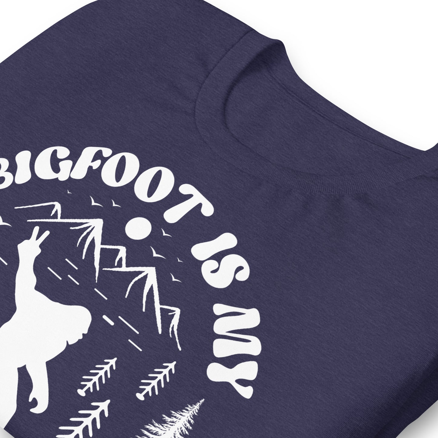 Bigfoot is My Spirit Animal Bella Canvas Adult T-Shirt