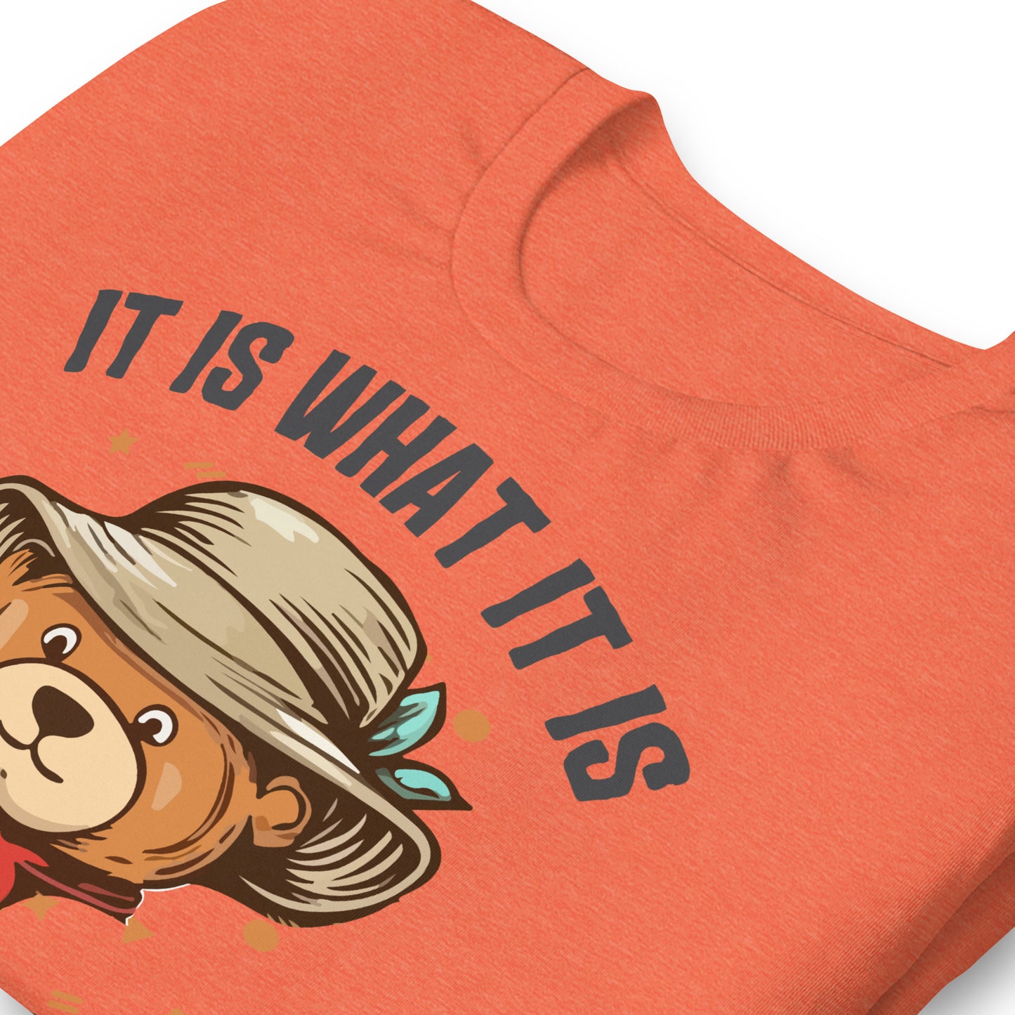 It Is What It Is, It's Not Great Quality Cotton Bella Canvas Adult T-Shirt