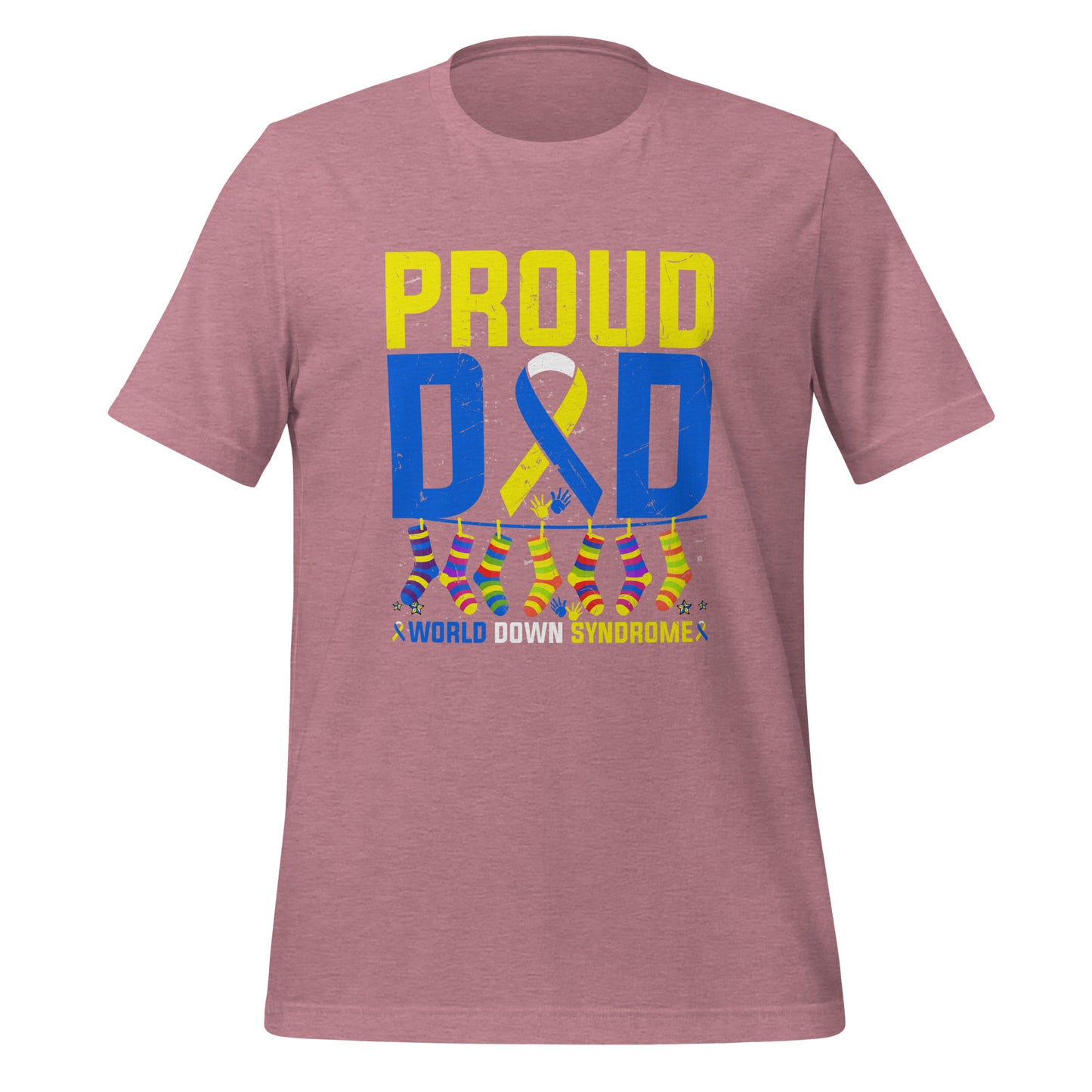 Down Syndrome Awareness Quality Cotton Bella Canvas Adult T-Shirt