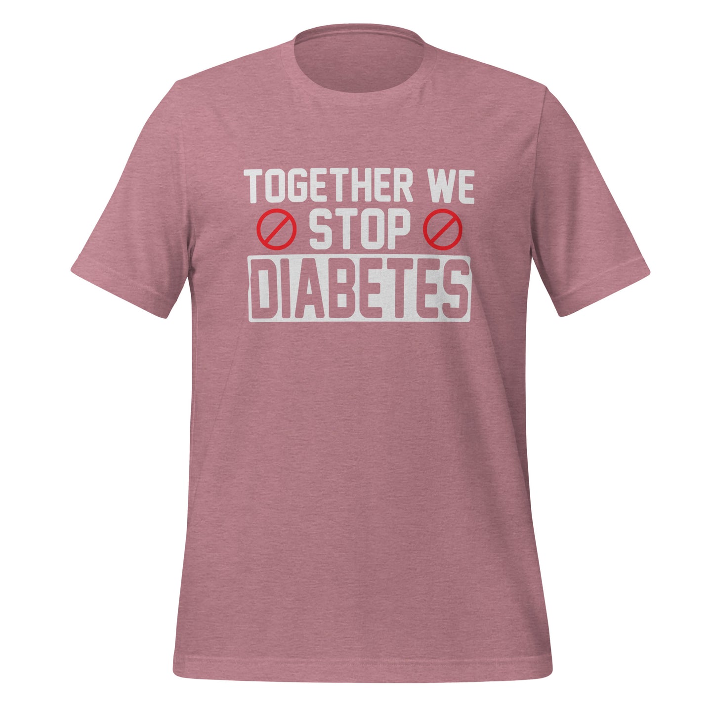 Diabetes Awareness Quality Cotton Bella Canvas Adult T-Shirt