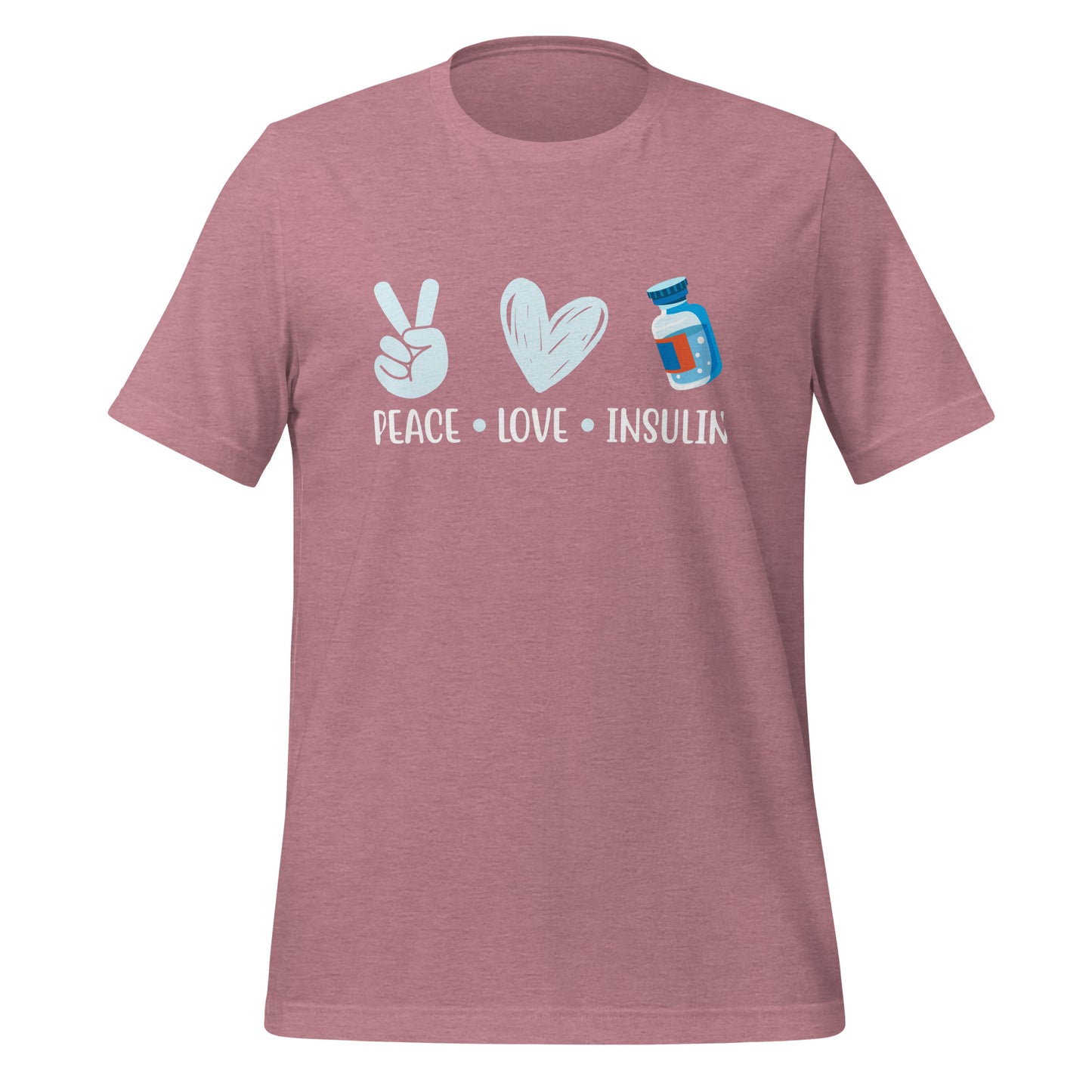 Diabetes Awareness Quality Cotton Bella Canvas Adult T-Shirt