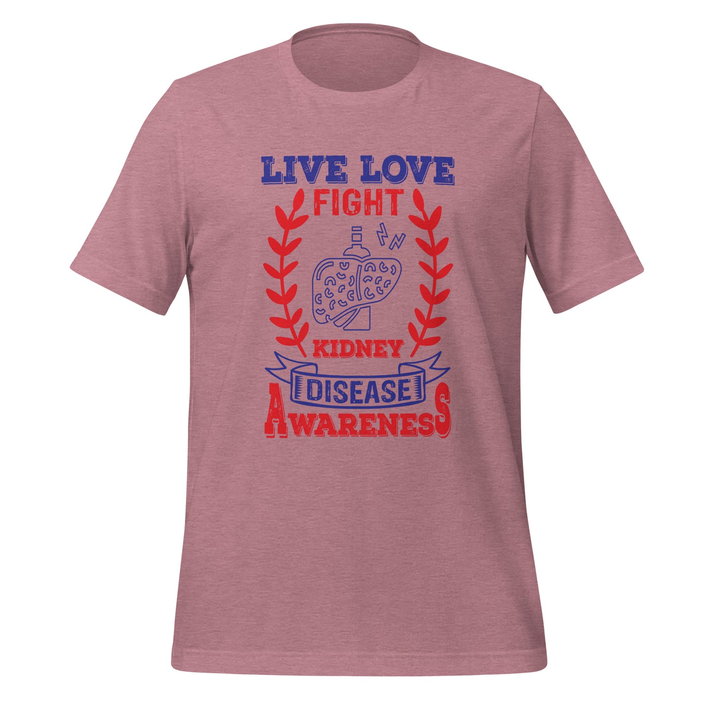 Kidney Awareness Quality Cotton Bella Canvas Adult T-Shirt