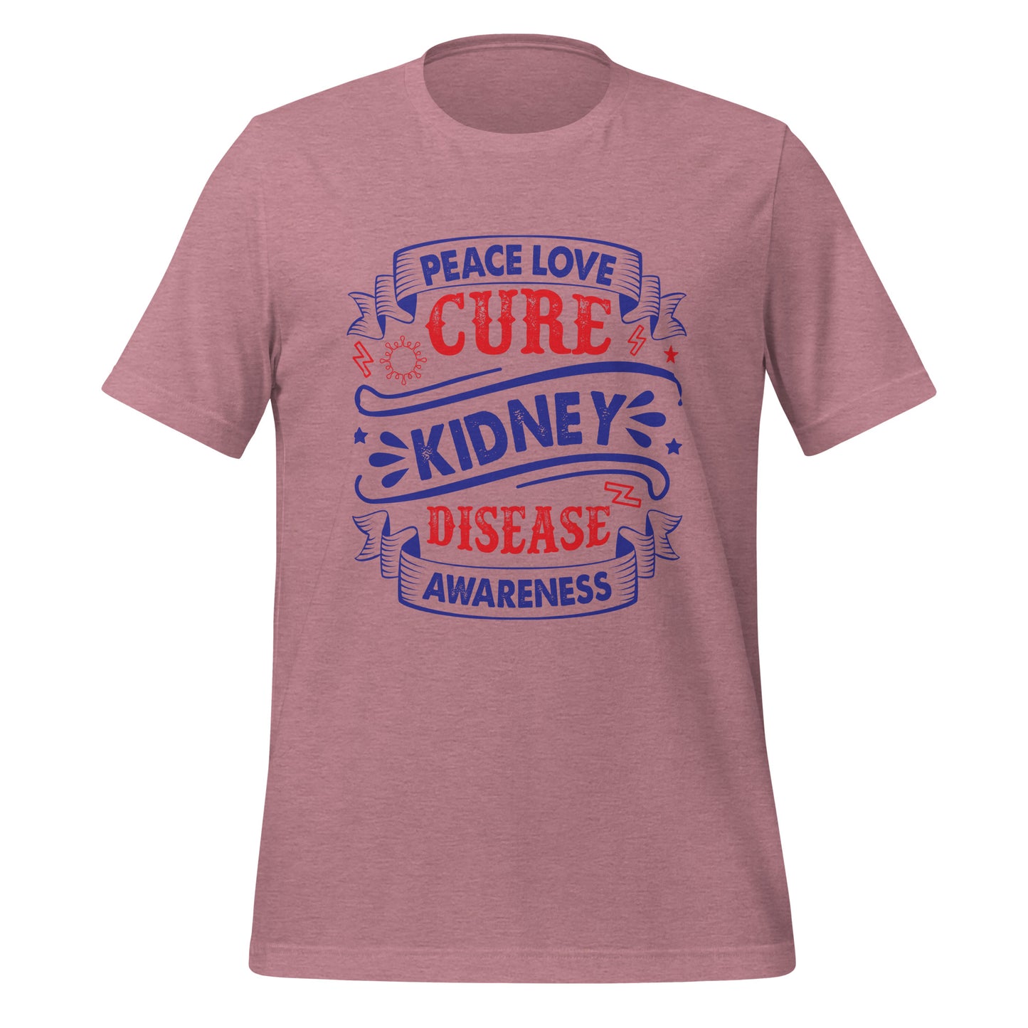 Kidney Awareness Quality Cotton Bella Canvas Adult T-Shirt